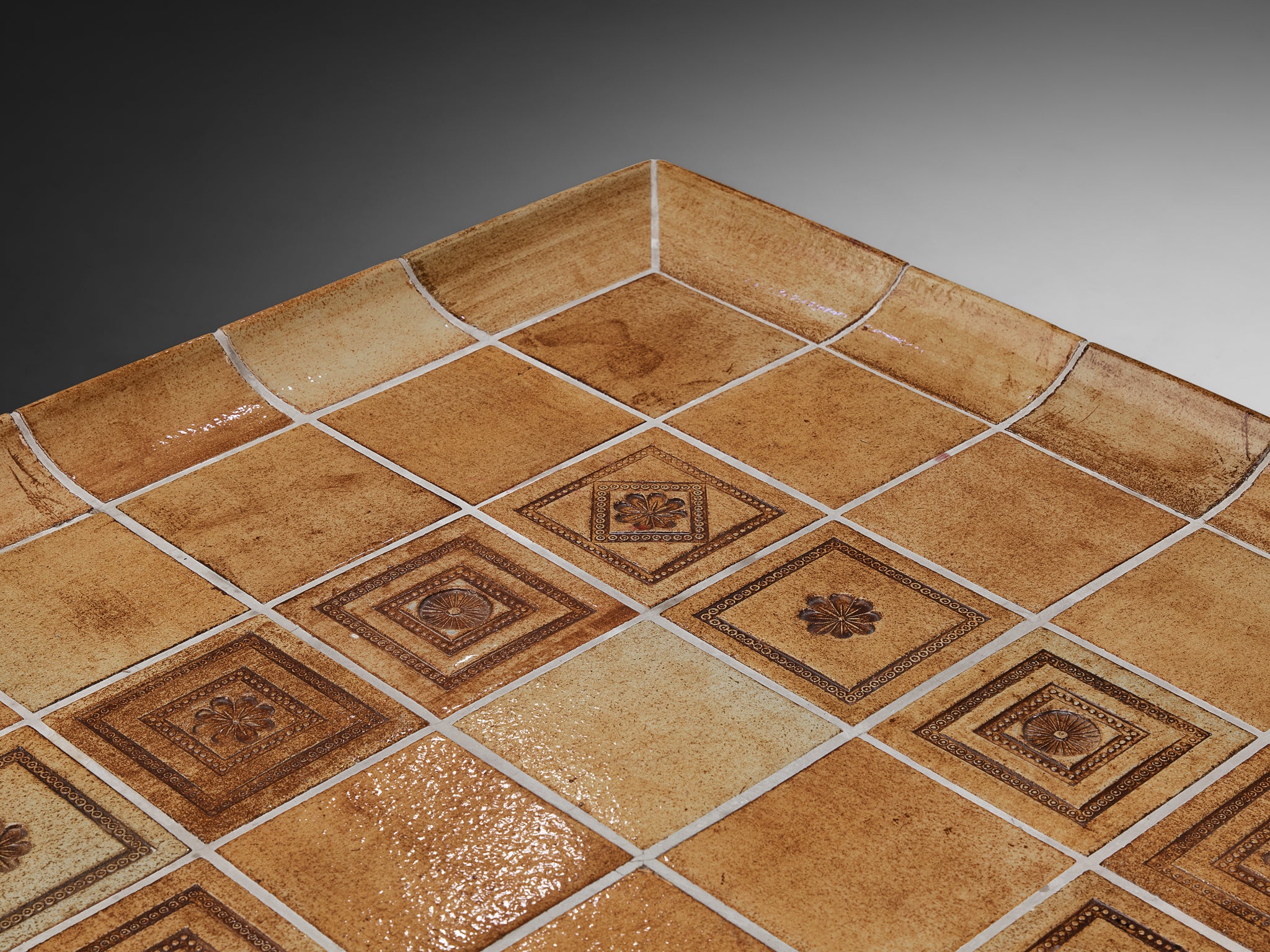 Roger Capron 'Cuvette' Ceramic Coffee Table Tables Morentz