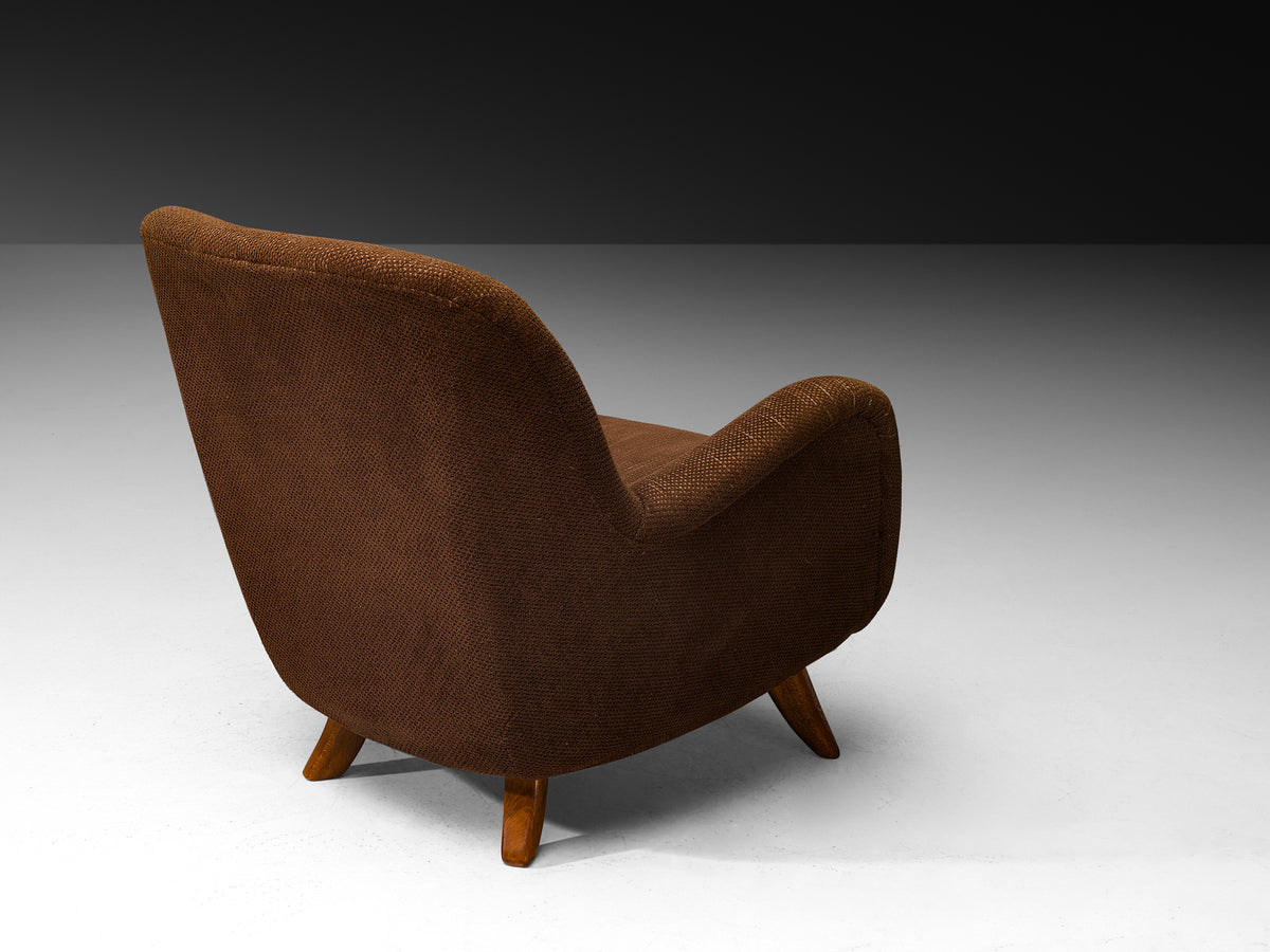 1950s Mid-Century Modern Lounge Chair Seating Morentz