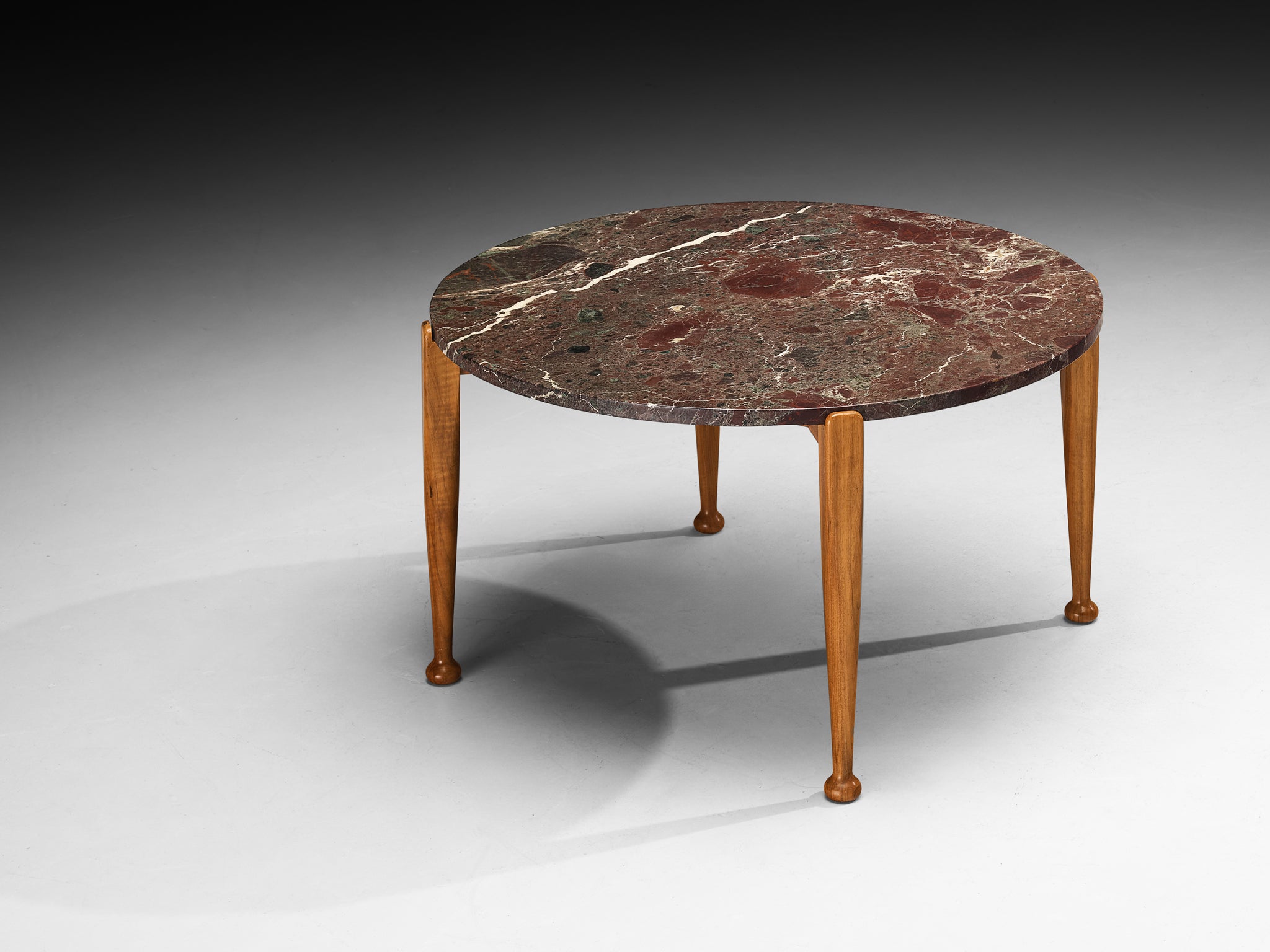 Josef Frank for Svenskt Tenn 'B 965' Coffee Table in Walnut and Marble Tables Morentz
