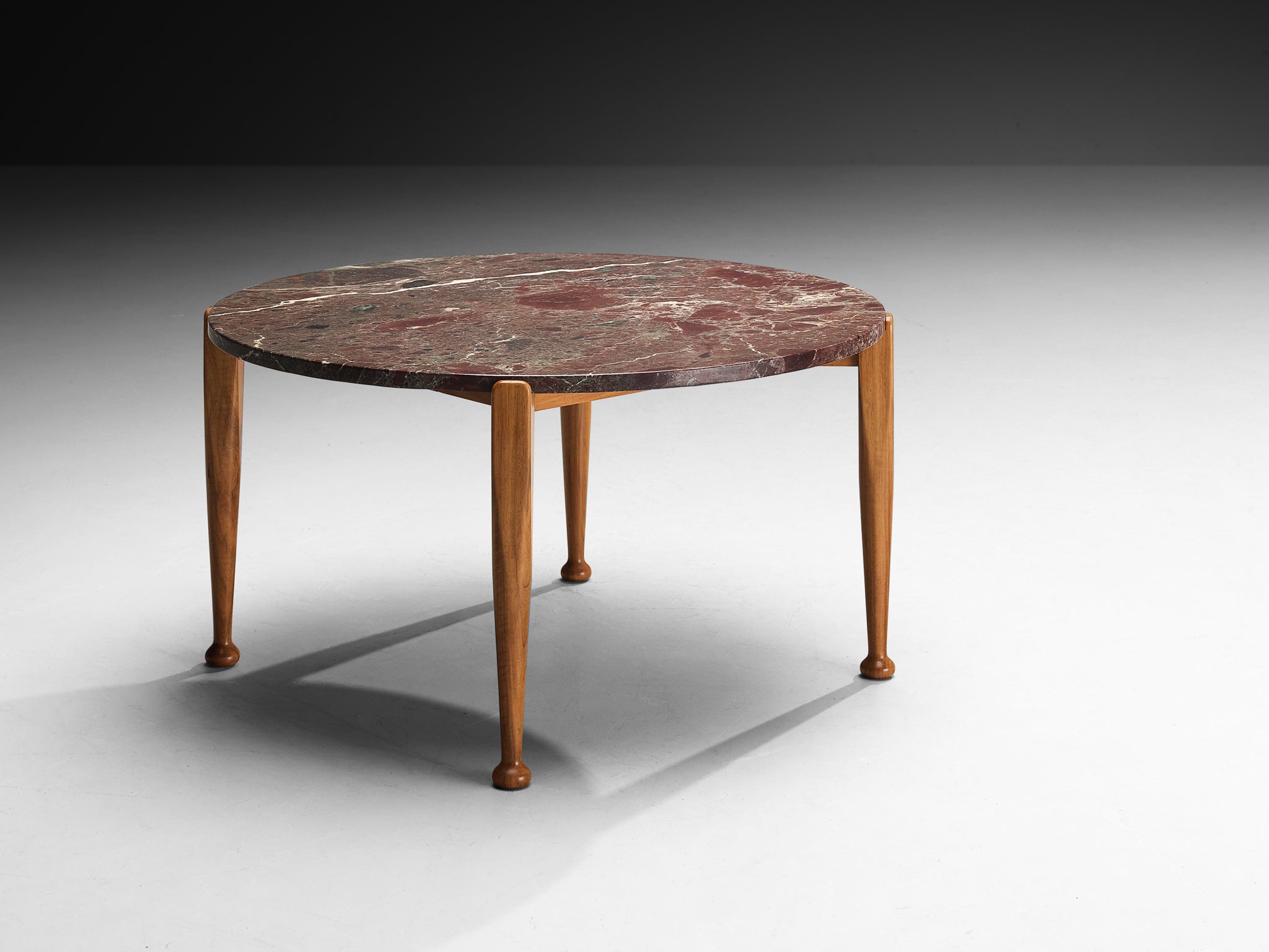 Josef Frank for Svenskt Tenn 'B 965' Coffee Table in Walnut and Marble Tables Morentz