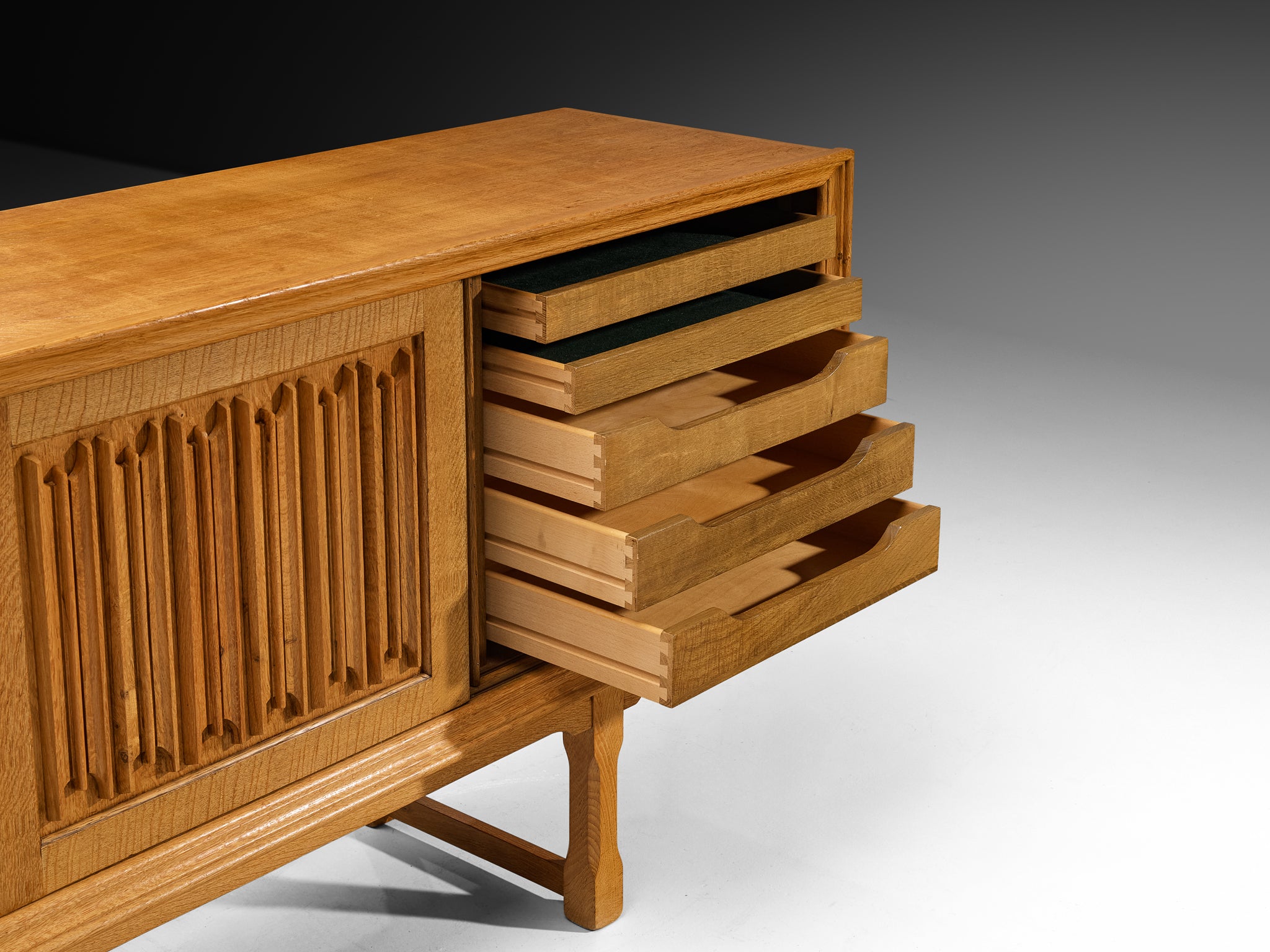 Sideboard in Oak by Danish Cabinetmaker Case pieces and storage cabinets Morentz
