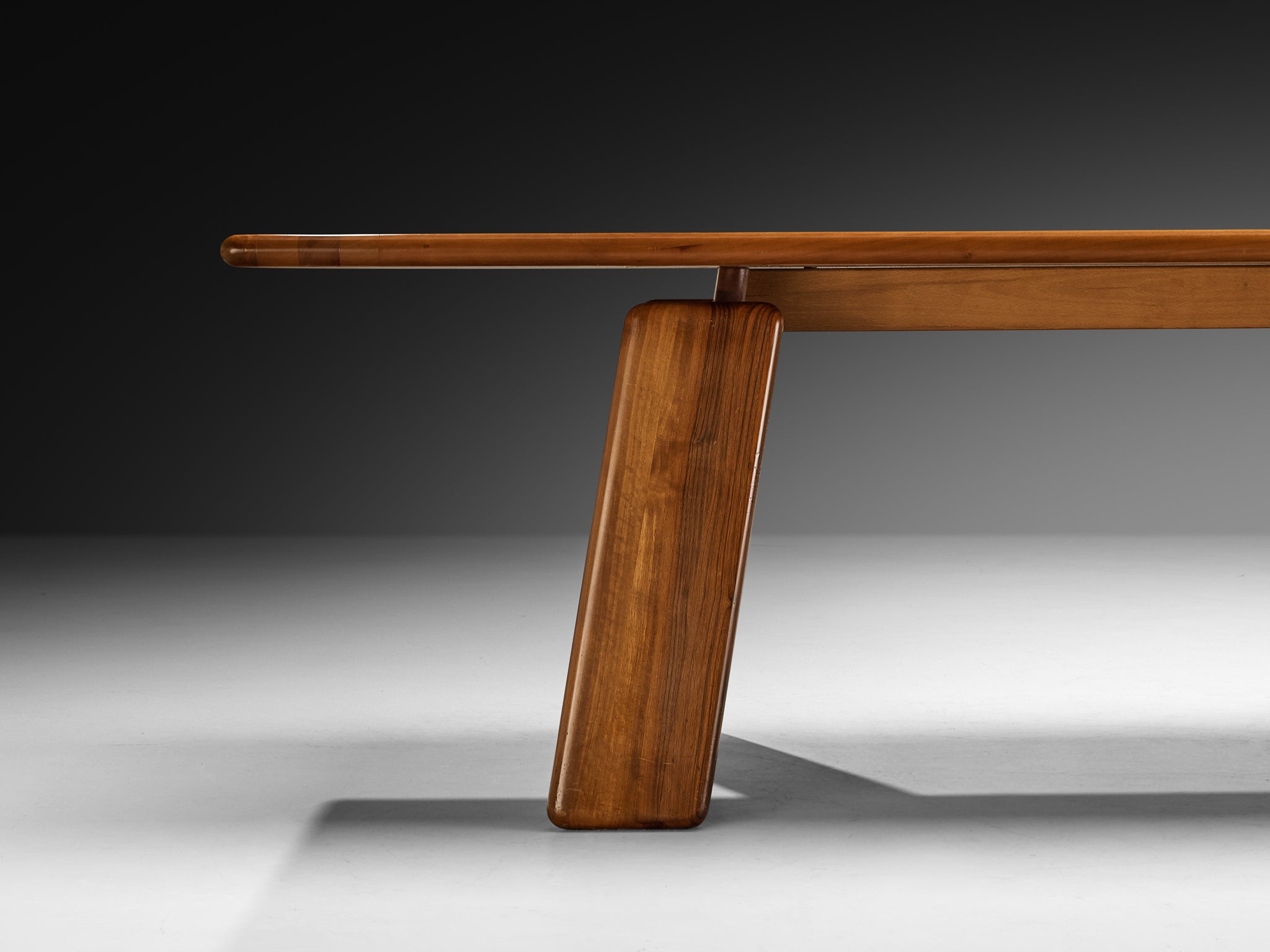 Mario Marenco for Mobil Girgi 'Sapporo' Dining Table in Walnut 250cm/98.43in. Tables Morentz