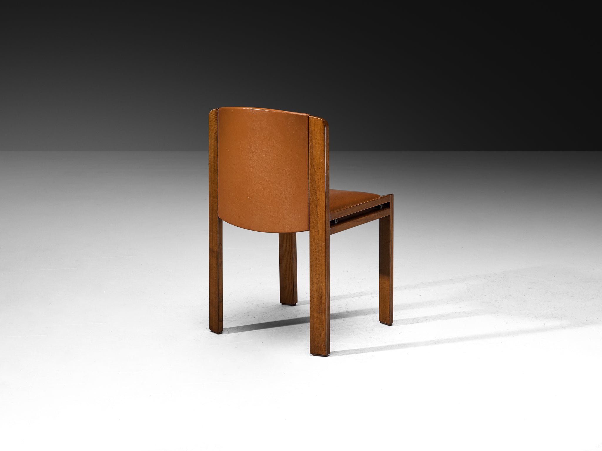 Joe Colombo for Pozzi Set of Ten '300' Dining Chairs in Ash Seating Morentz