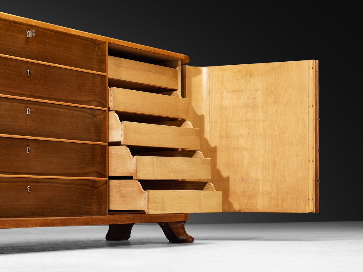 Guglielmo Ulrich for Ar.Ca Milano in Walnut