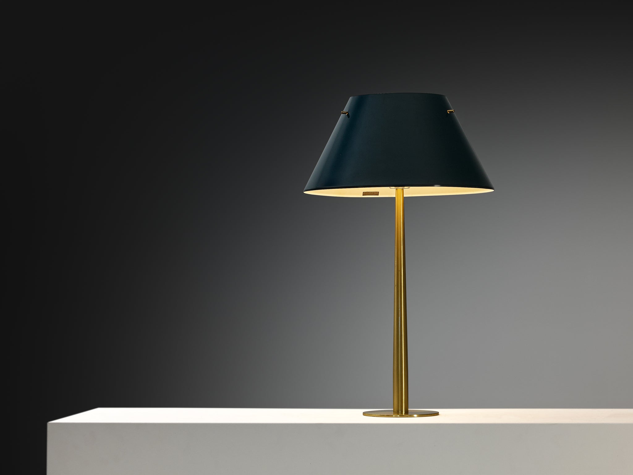 Hans-Agne Jakobsson Pair of 'B-105' Table Lamps in Brass