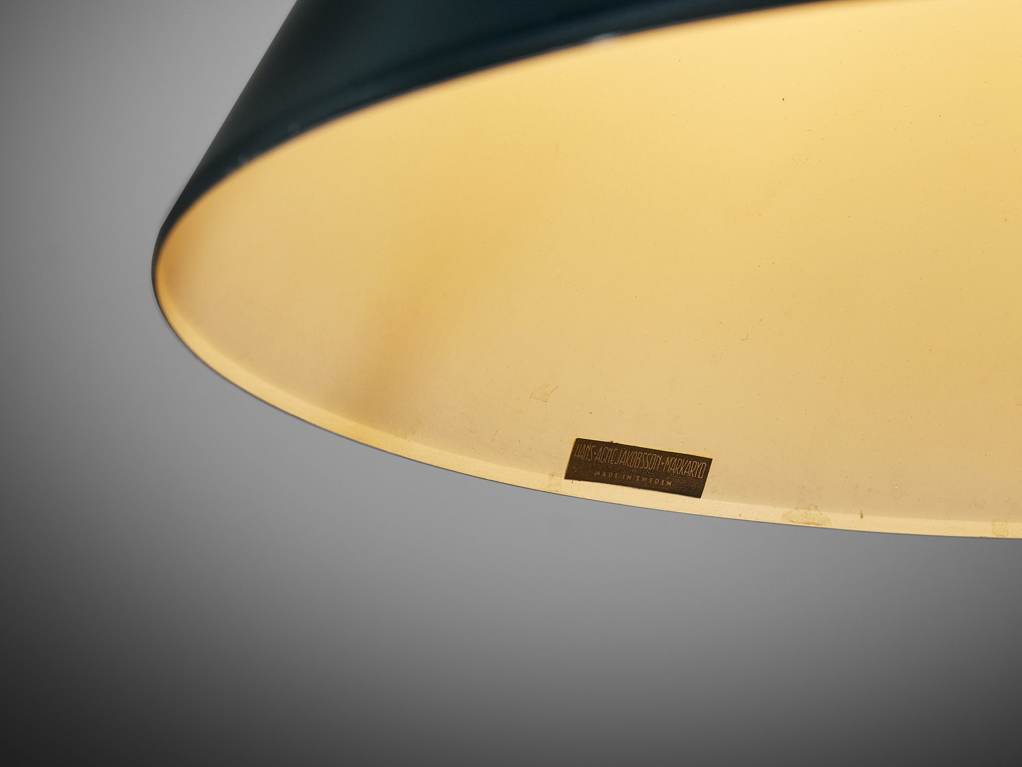 Hans-Agne Jakobsson Pair of 'B-105' Table Lamps in Brass