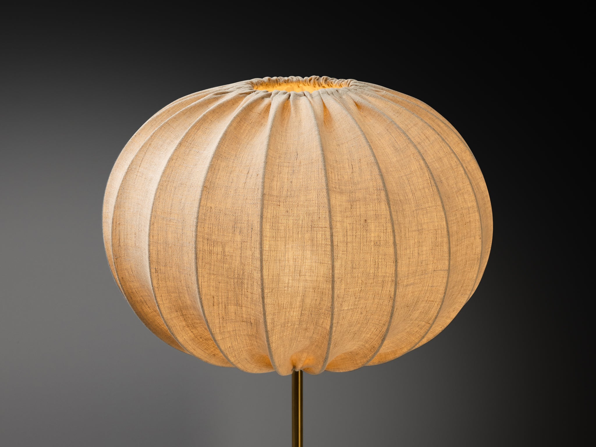 Bergboms Pair of Large 'B-017' Table Lamps in Brass Lighting Morentz