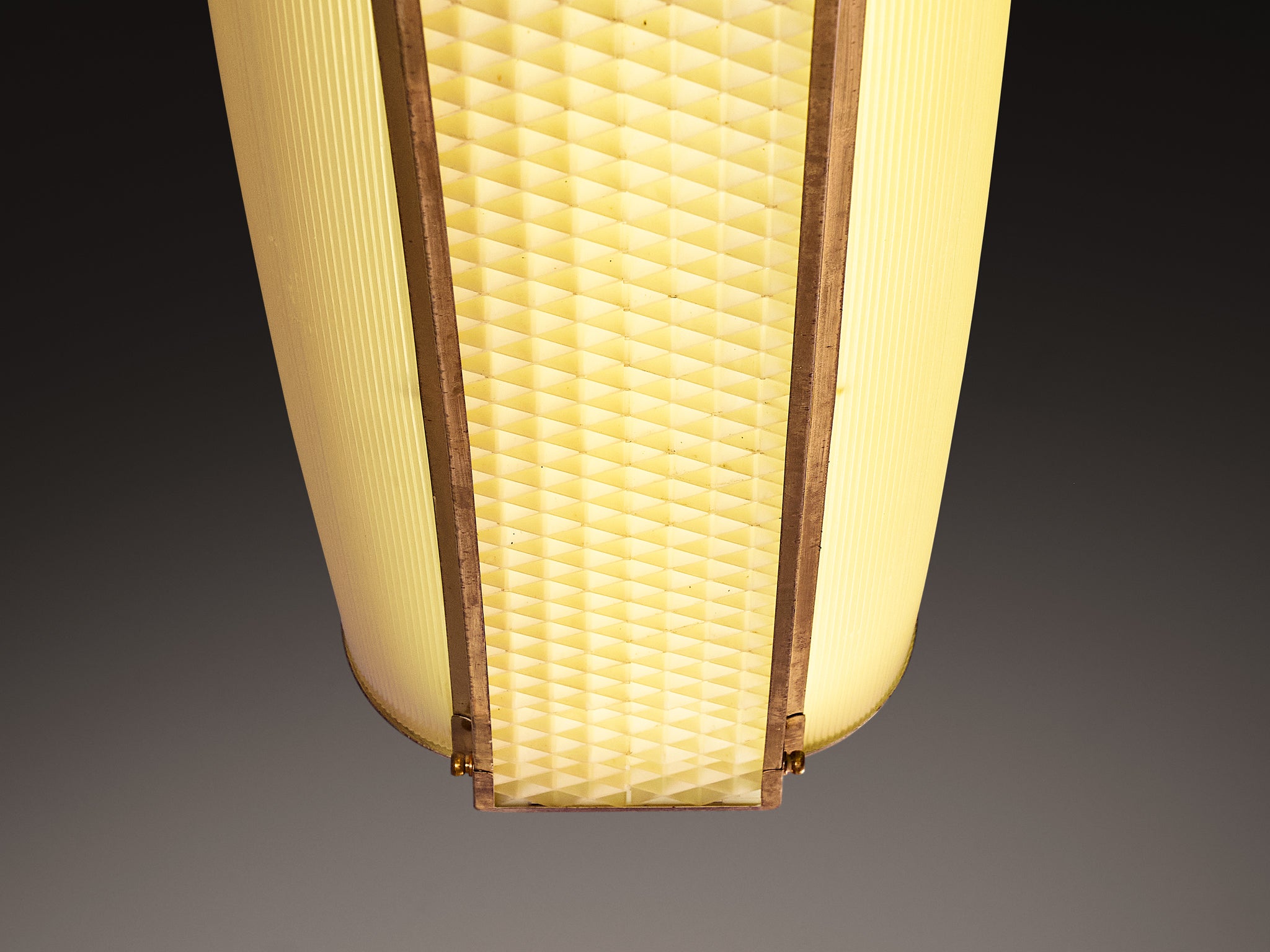 Italian Mid-Century Modern Large Pendant Light 135cm/53.15in. Lighting Morentz