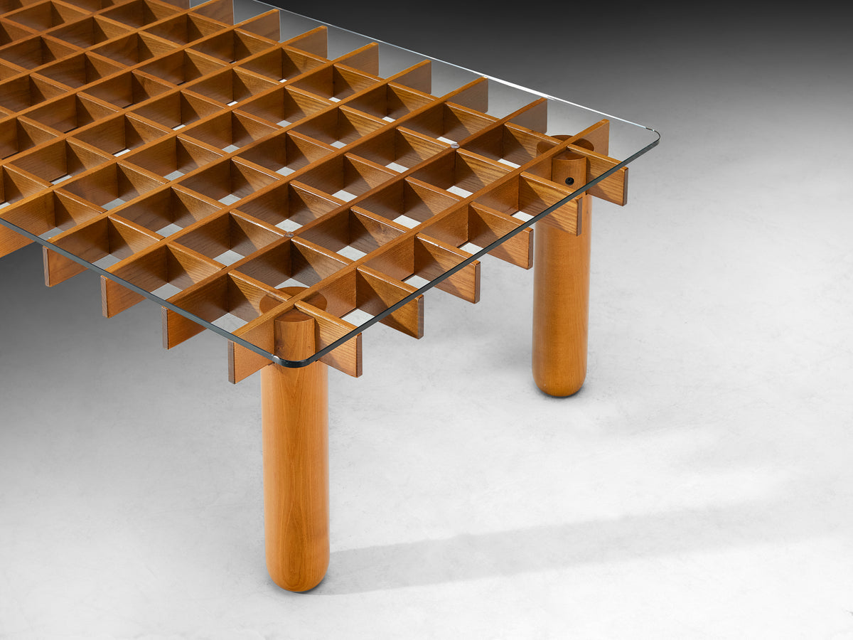 Italian Graphic Coffee Table in Ash Tables Morentz