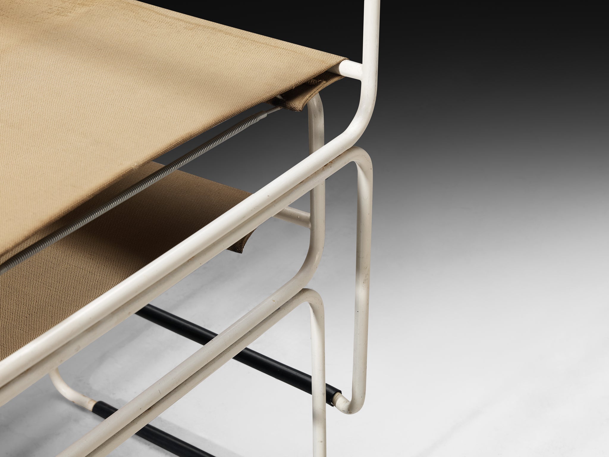 Giovanni Carini for Planula Set of Twelve 'Libellula' Dining Chairs in Canvas Seating Morentz