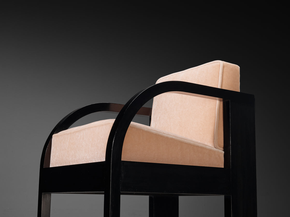 Giuseppe Pagano Pogatschnig & Gino Levi Montalcini Lounge Chair in Buxus Seating Morentz