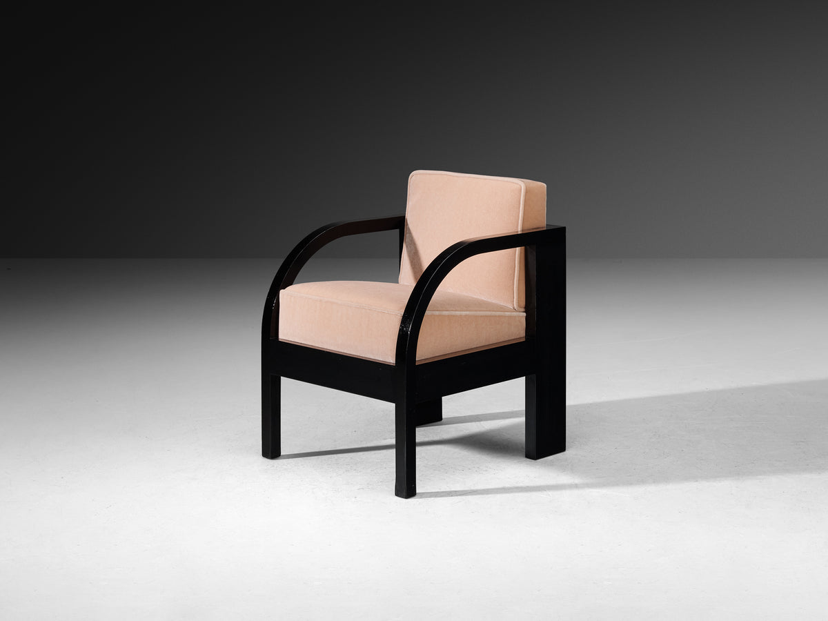 Giuseppe Pagano Pogatschnig & Gino Levi Montalcini Lounge Chair in Buxus Seating Morentz