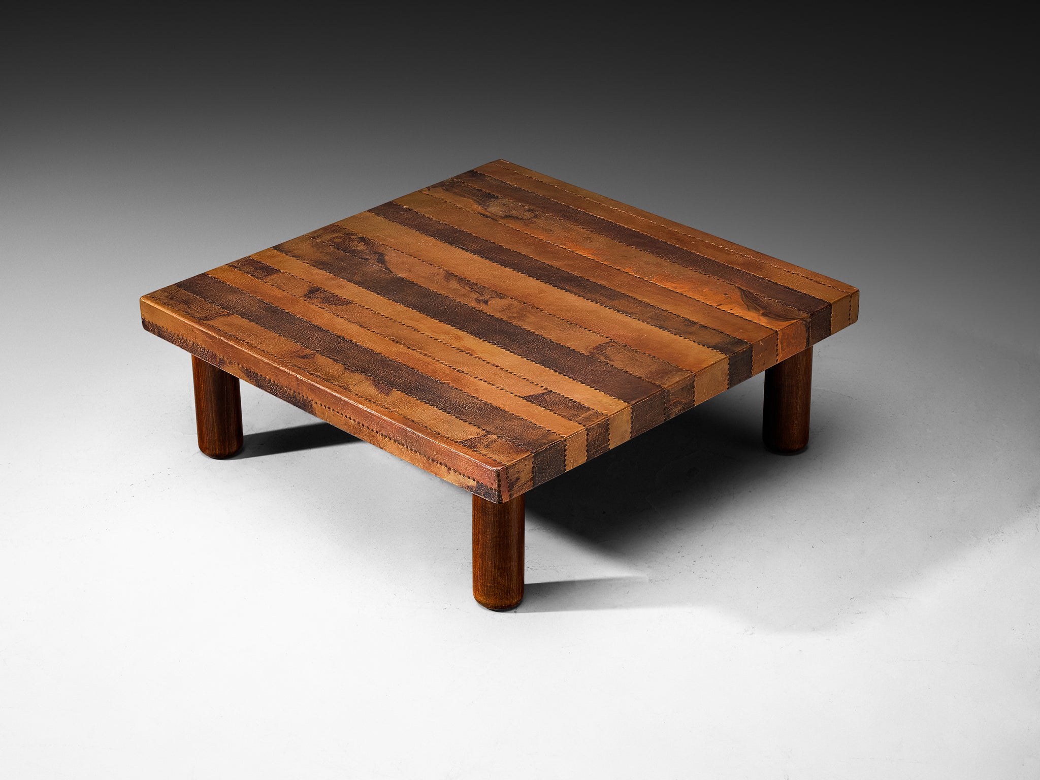 Lorenzo Burchiellaro Square Coffee Table in Copper Tables Morentz