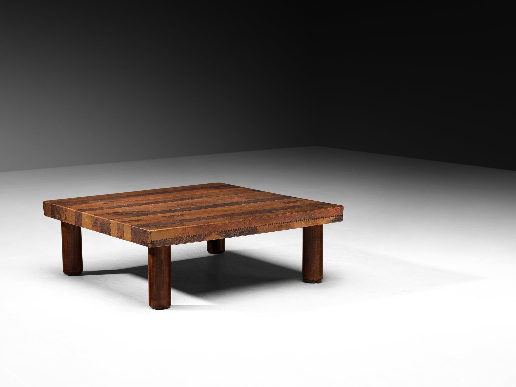 Lorenzo Burchiellaro Square Coffee Table in Copper Tables Morentz
