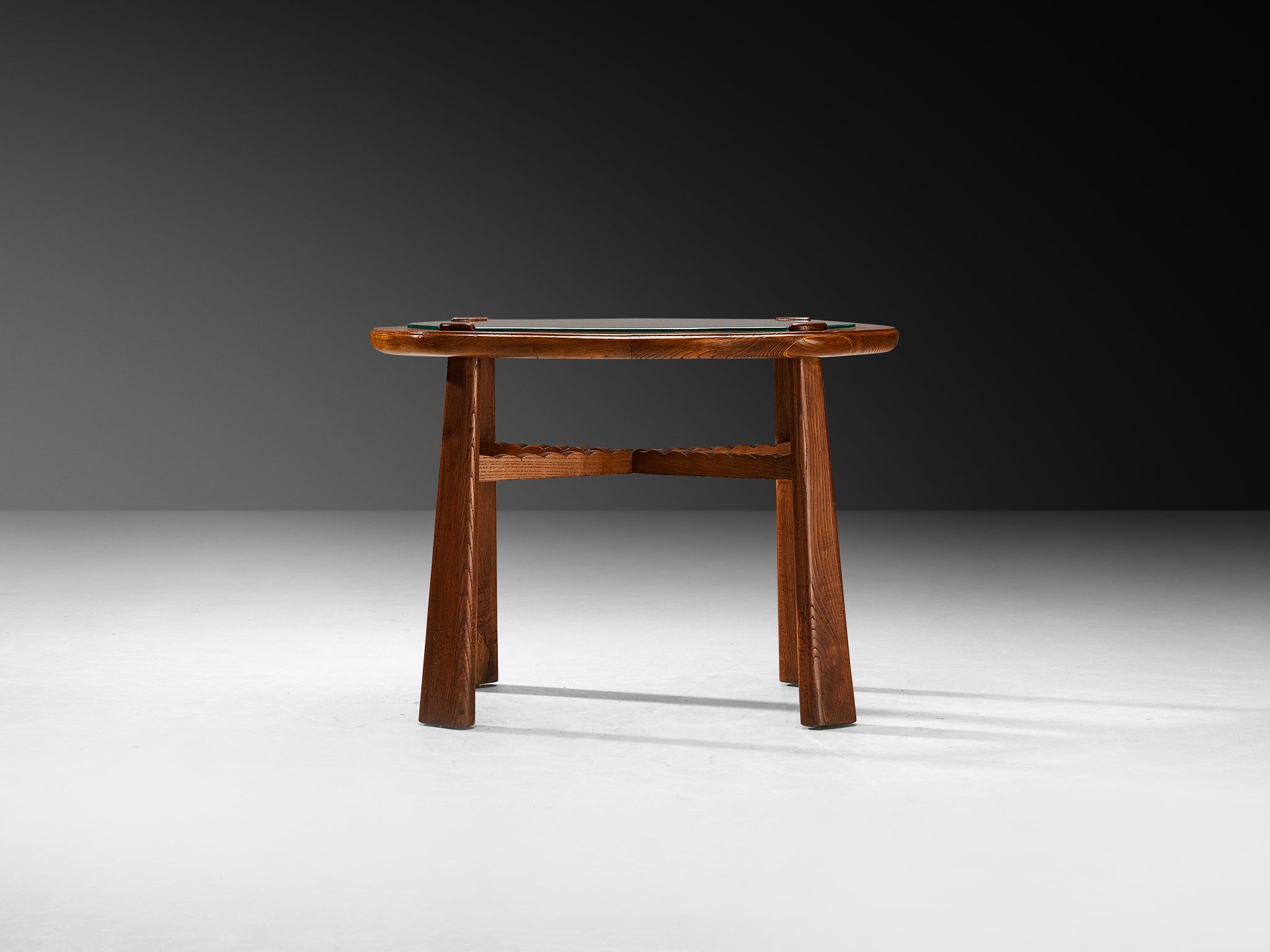 Ernesto Valabrega for Vittorio Valabrega Coffee Table in Chestnut Tables Morentz