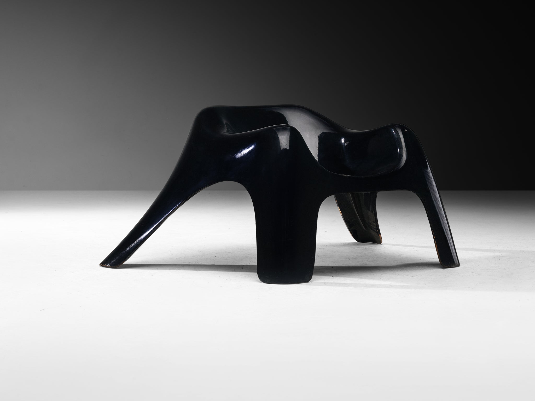Rare Stacy Dukes for Artemide Prototype 'Efebino' Lounge Chair Seating Morentz