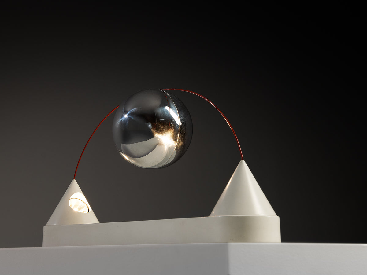 Peppe de Giuli for Sirrah Rare 'Mercurio' Table Lamp Lighting Morentz
