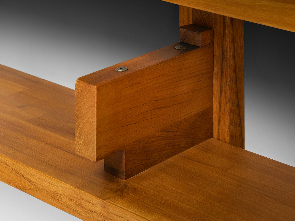 Early Pierre Chapo 'B17A' Bibliothèque in Solid Elm Case pieces and storage cabinets Morentz