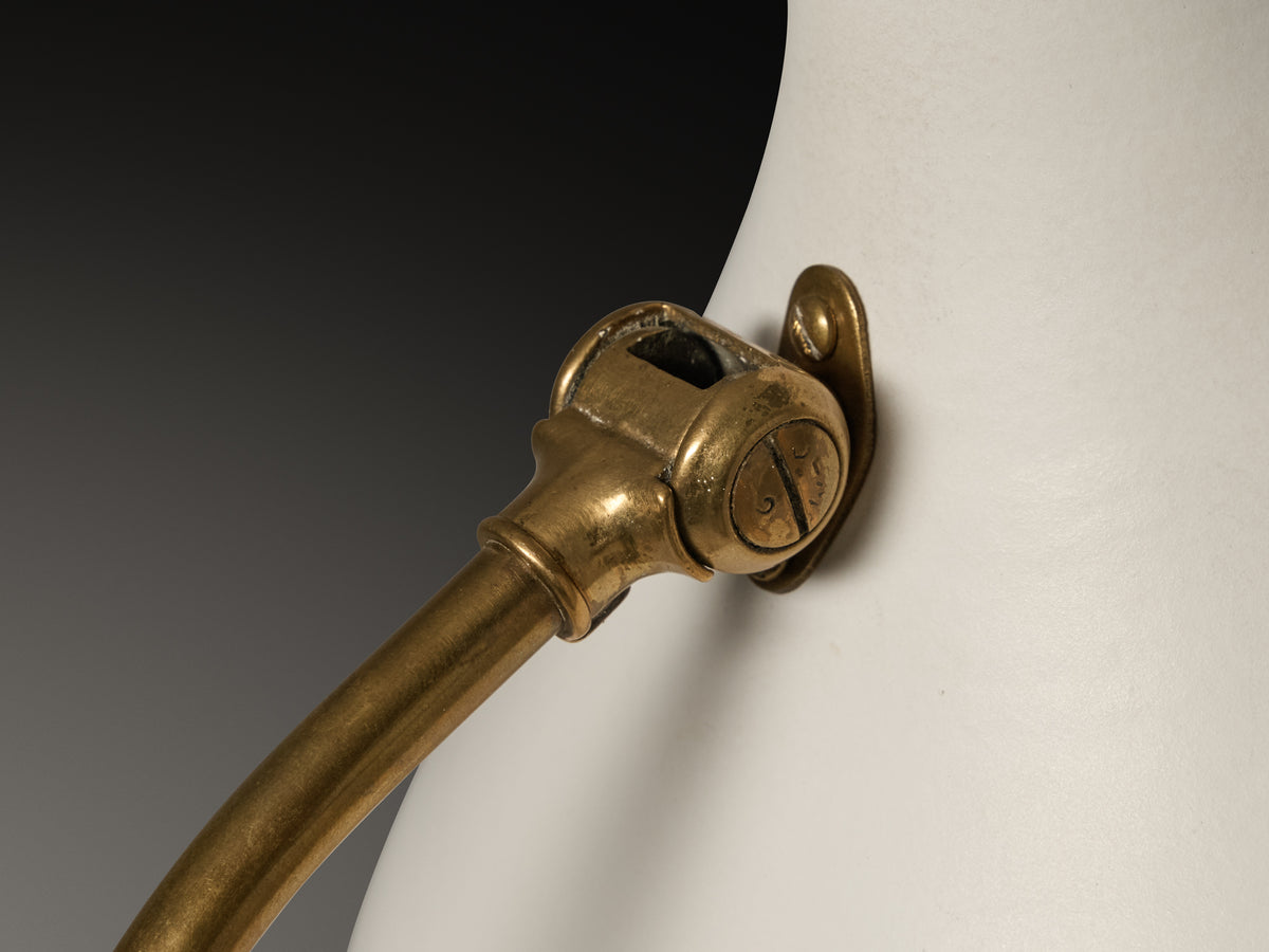 EWA Swedish Table Lamp in Steel and Brass Lighting Morentz
