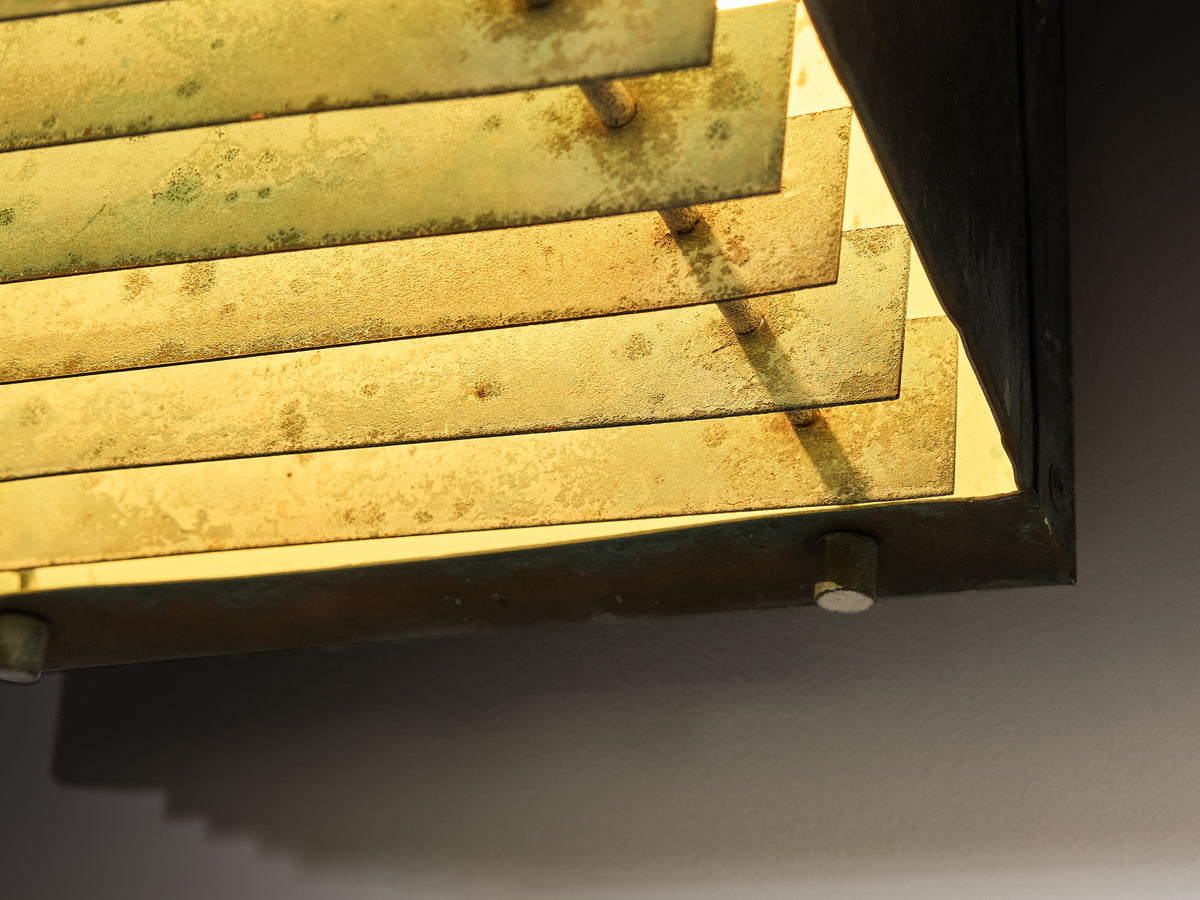 Hans-Agne Jakobsson 'V236' Wall Lights in Copper Lighting Morentz
