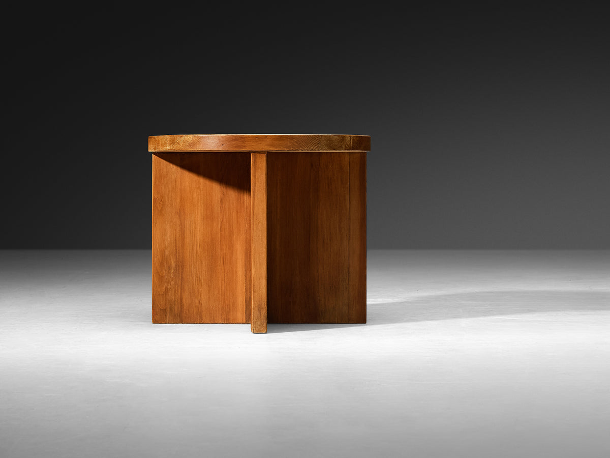 Axel Einar Hjorth for Nordiska Kompaniet Rare 'Lovö' Side Table in Solid Pine Tables Morentz