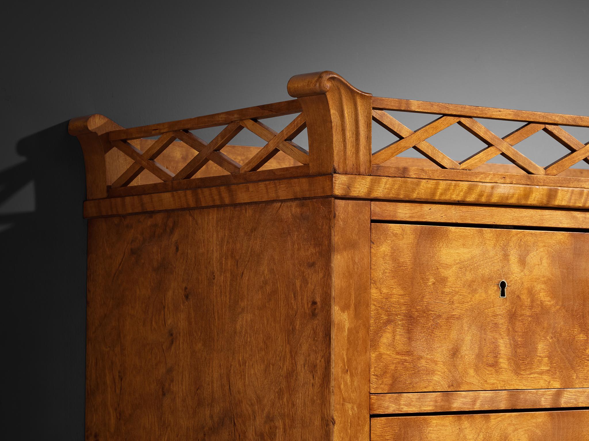 Johan Rohde Unique Sideboard in Birchwood case pieces and storage cabinets Morentz