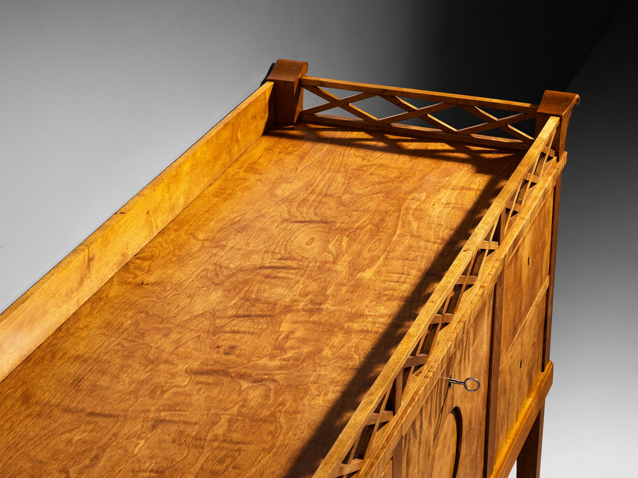 Johan Rohde Unique Sideboard in Birchwood case pieces and storage cabinets Morentz