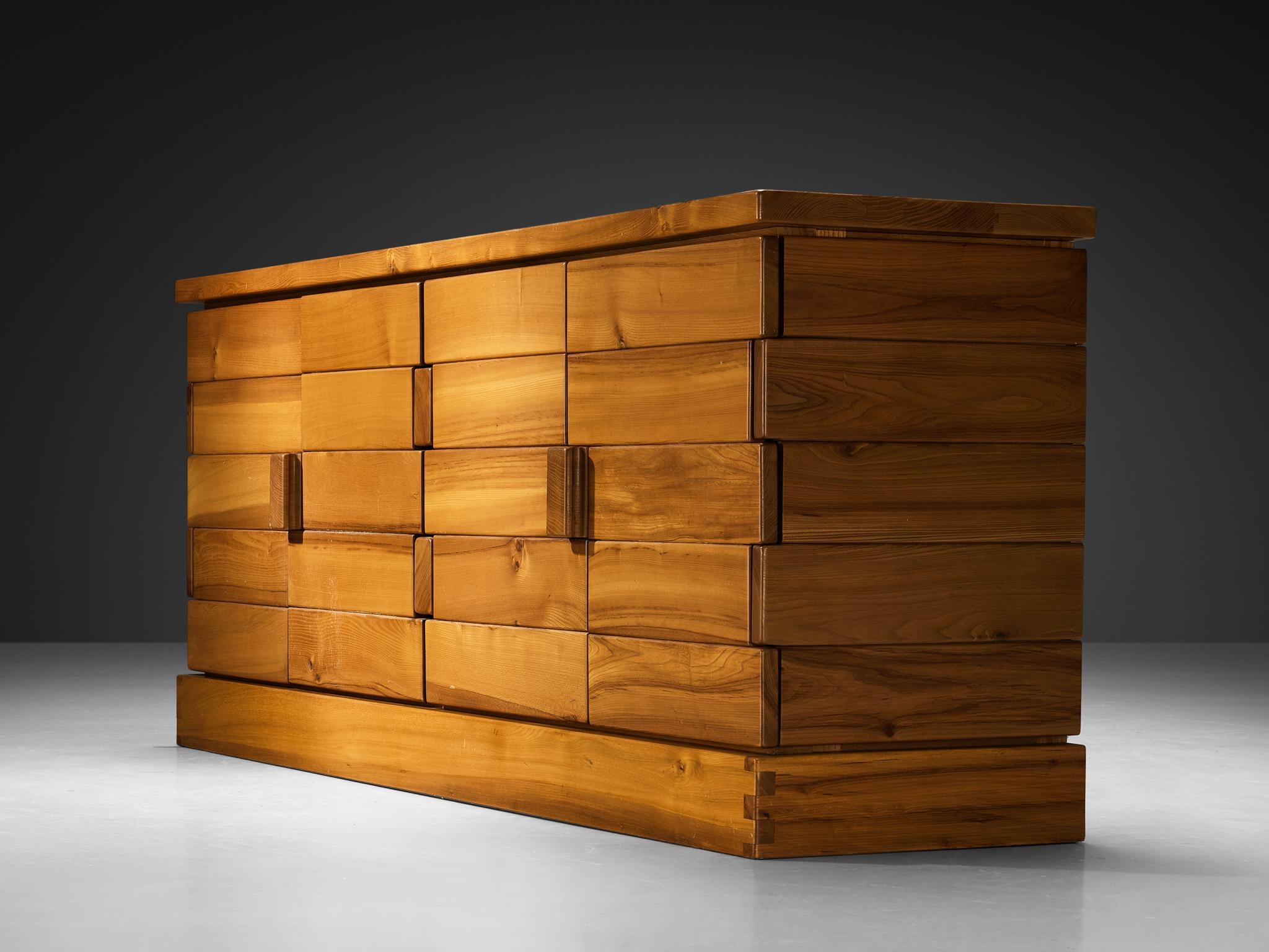 Maison Regain Sideboard in Solid Elm case pieces and storage cabinets Morentz