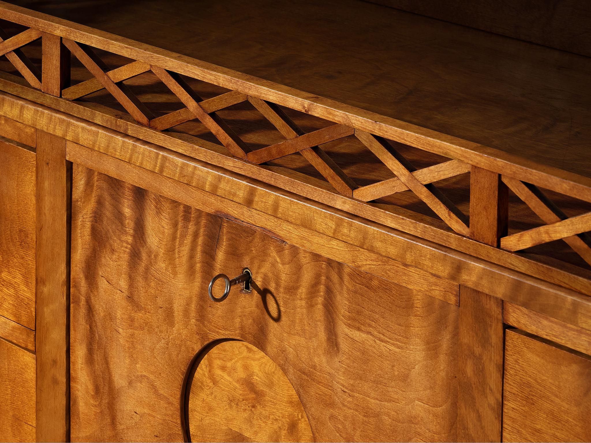 Johan Rohde Unique Sideboard in Birchwood case pieces and storage cabinets Morentz