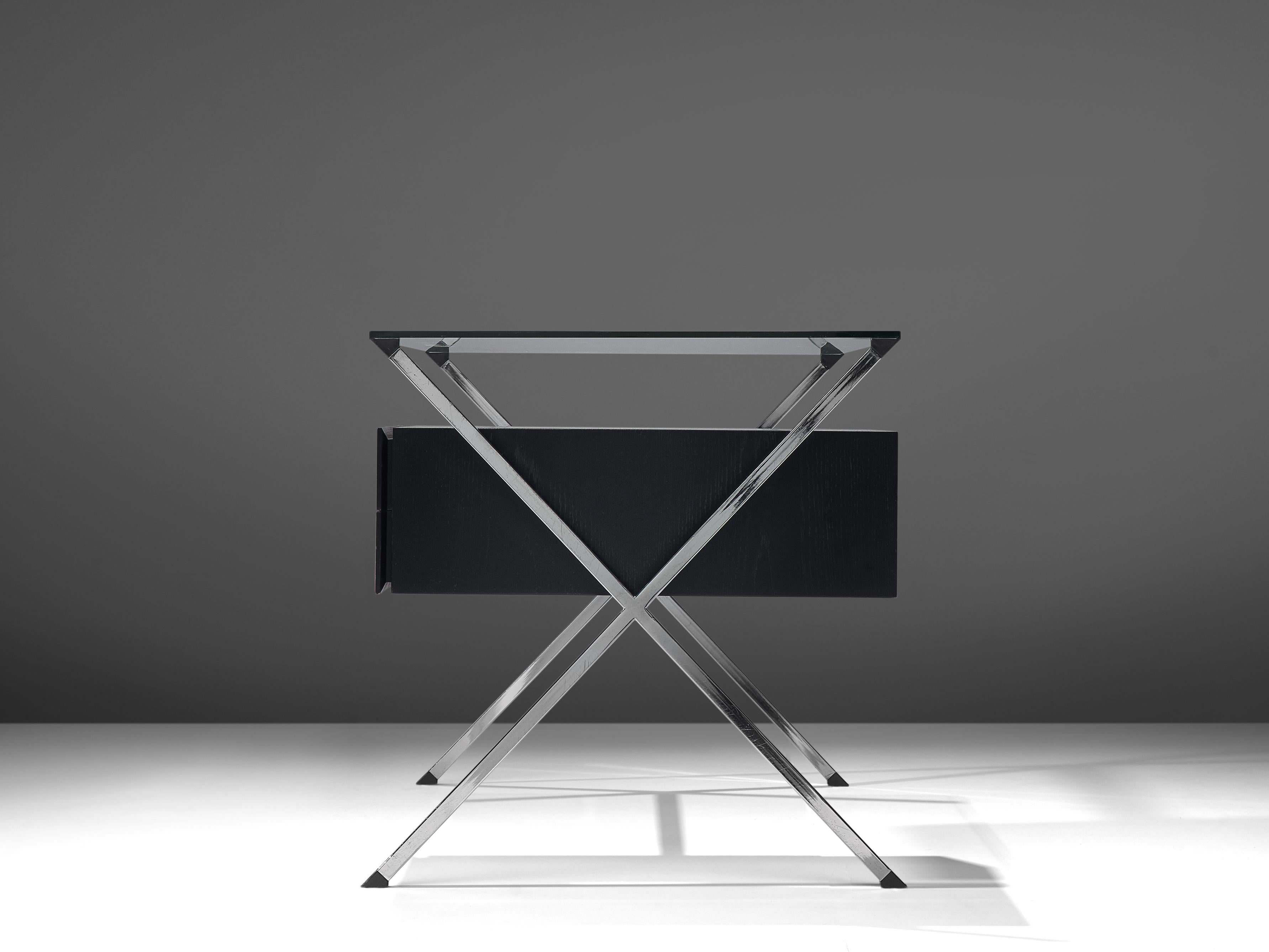 Franco Albini for Knoll Desk Model '1928' in Glass and Metal tables Morentz