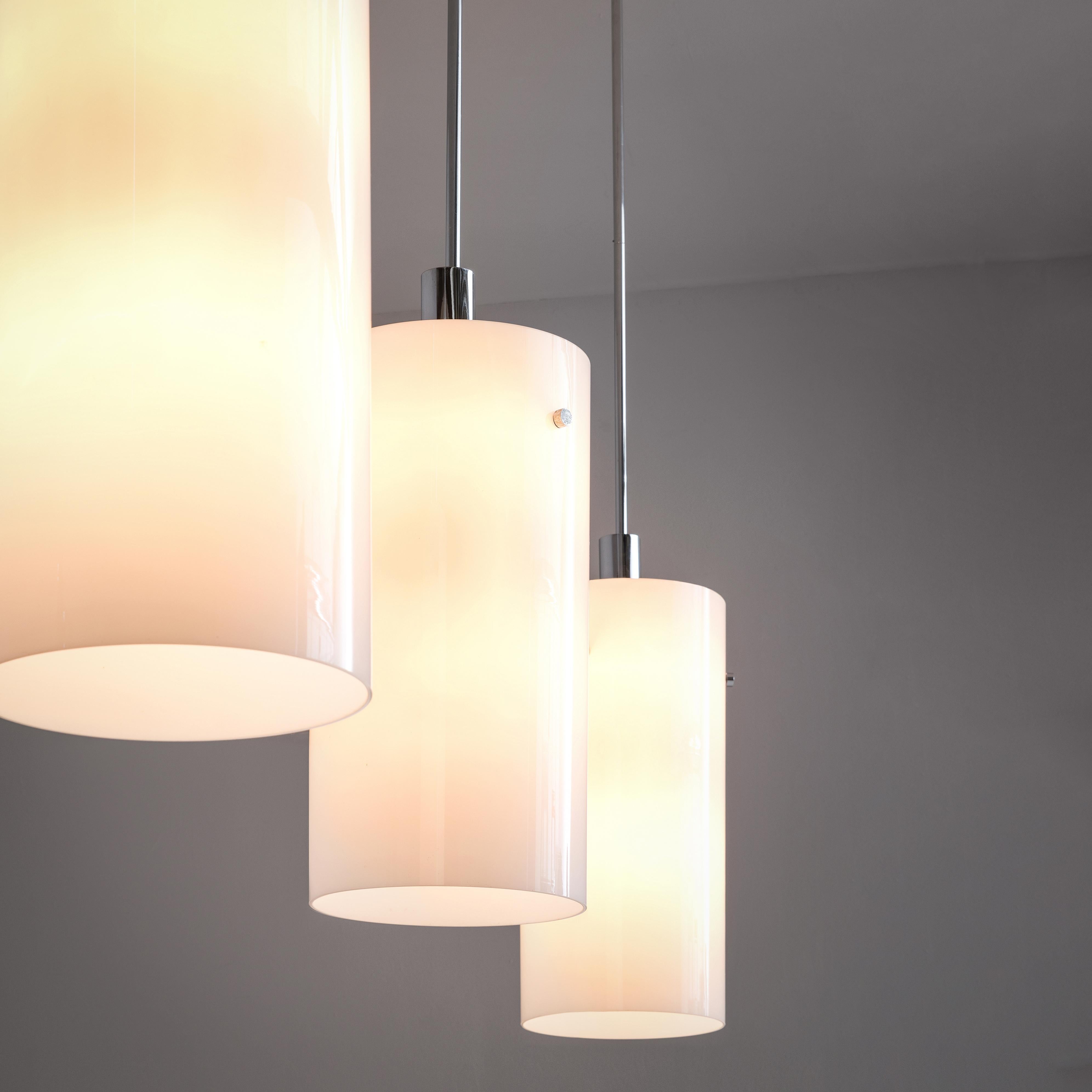Pendant Lamps with White Glass Shade lighting Morentz
