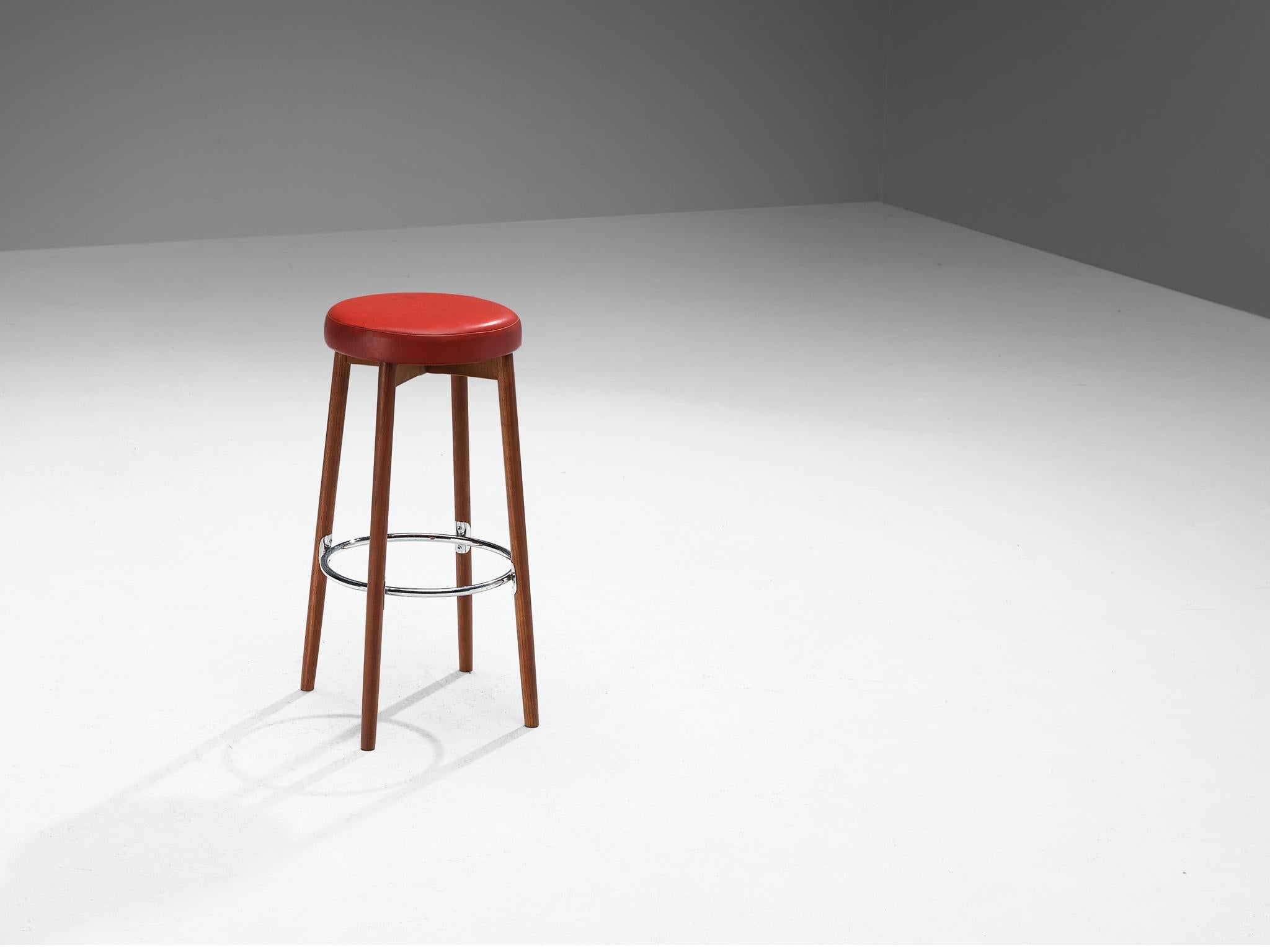 Hugo Frandsen for Spøttrup Barstool seating Morentz