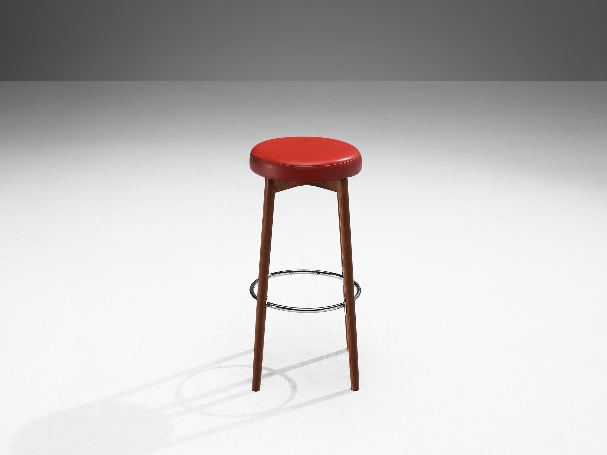 Hugo Frandsen for Spøttrup Barstool seating Morentz