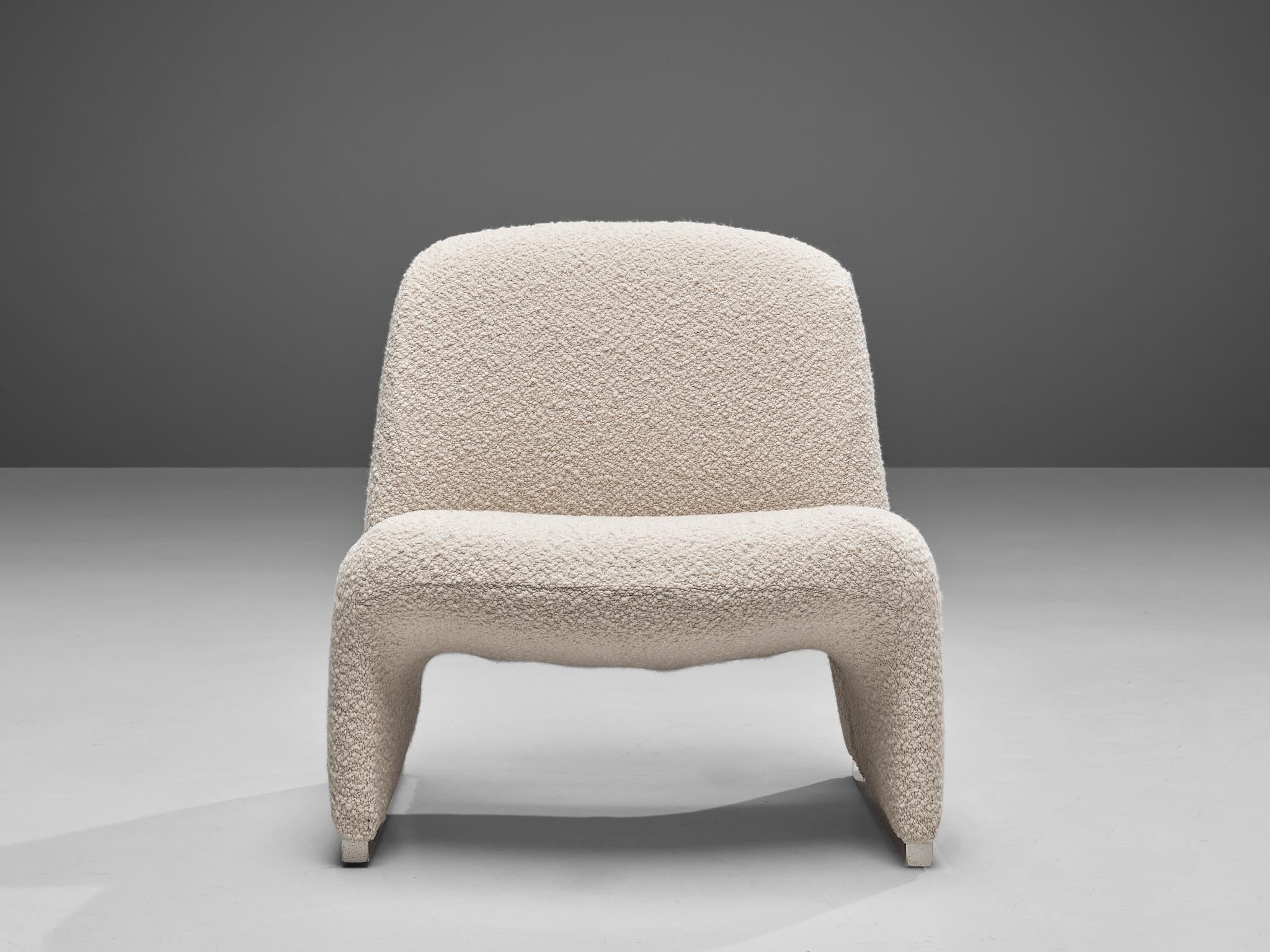 Reupholstered ‘Alky’ Lounge Chair in the Style of Giancarlo Piretti seating Morentz