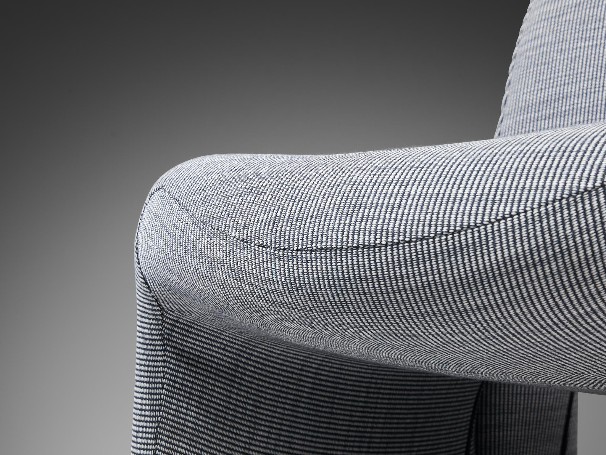 Reupholstered ‘Alky’ Lounge Chairs in the Style of Giancarlo Piretti seating Morentz