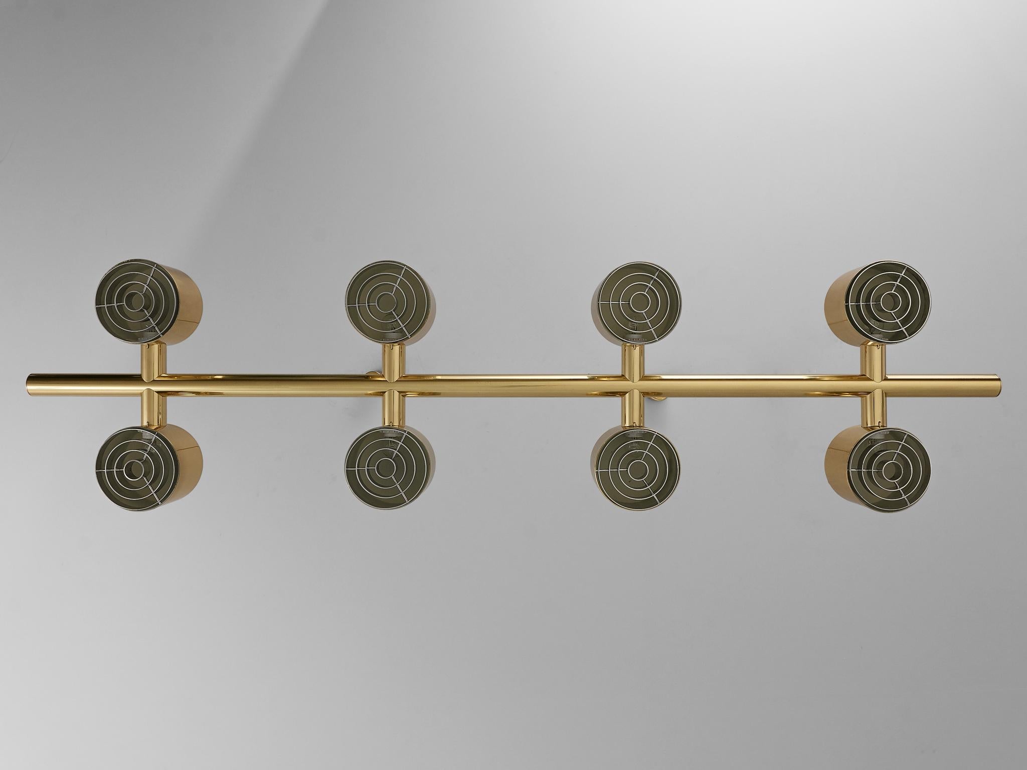 Hans-Agne Jakobsson Chandelier in Brass lighting Morentz