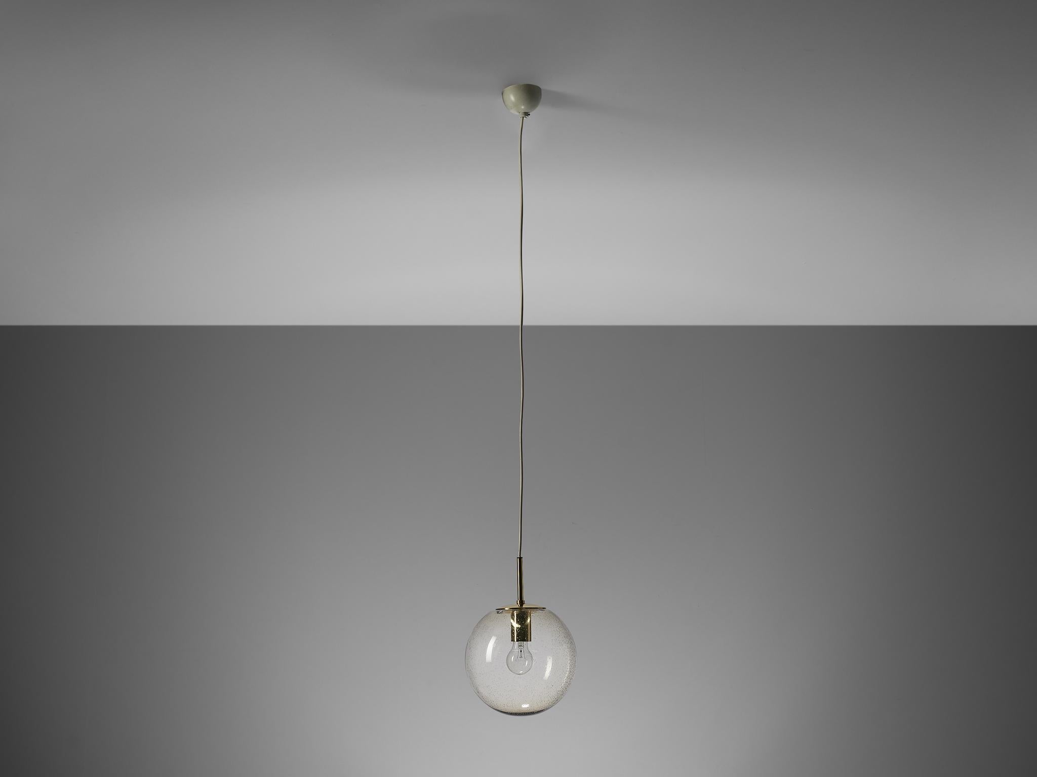 Delicate Italian Pendant in Pulegoso Glass lighting Morentz