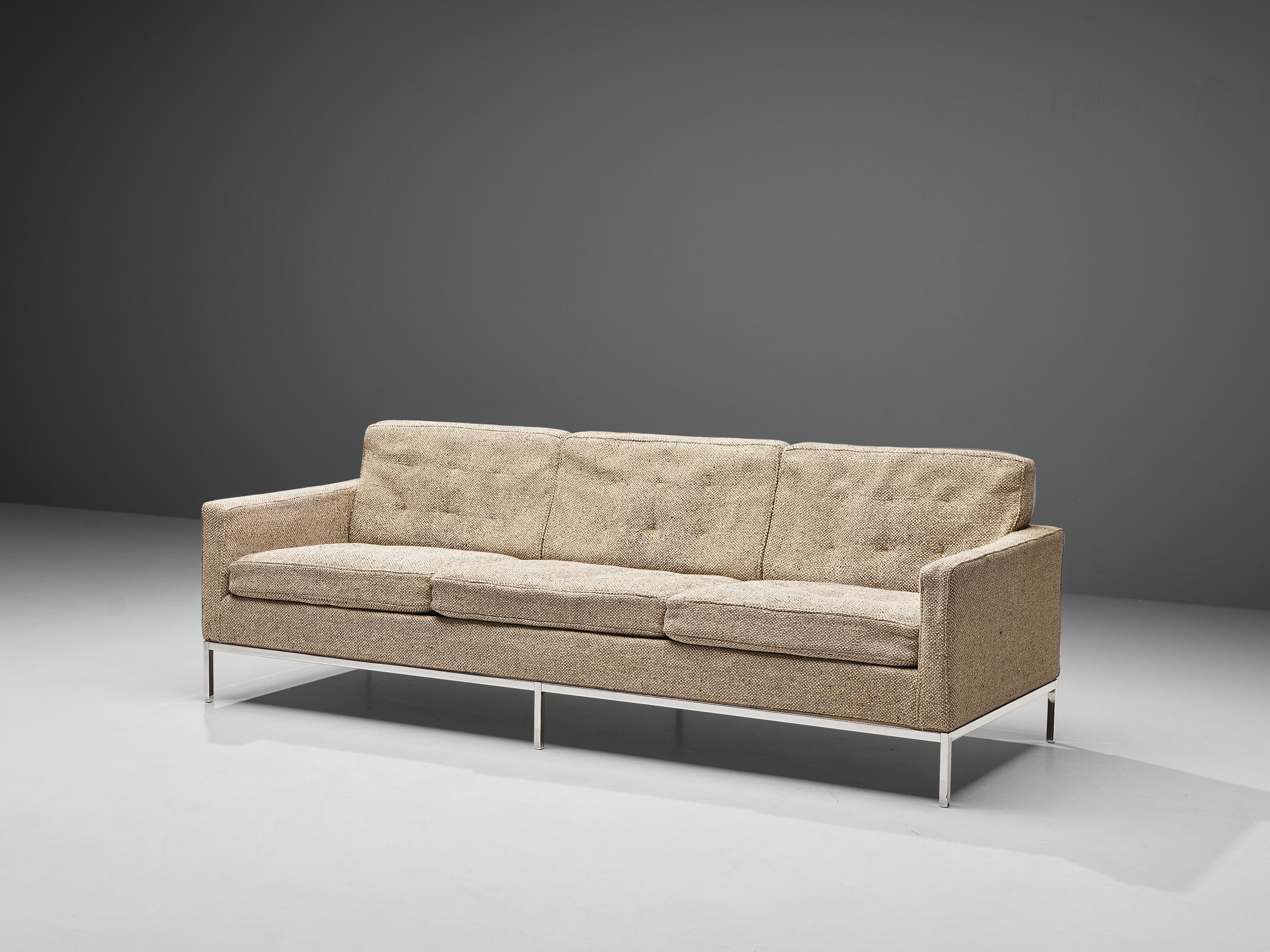 Artifort Sofa in Beige Wool seating Morentz