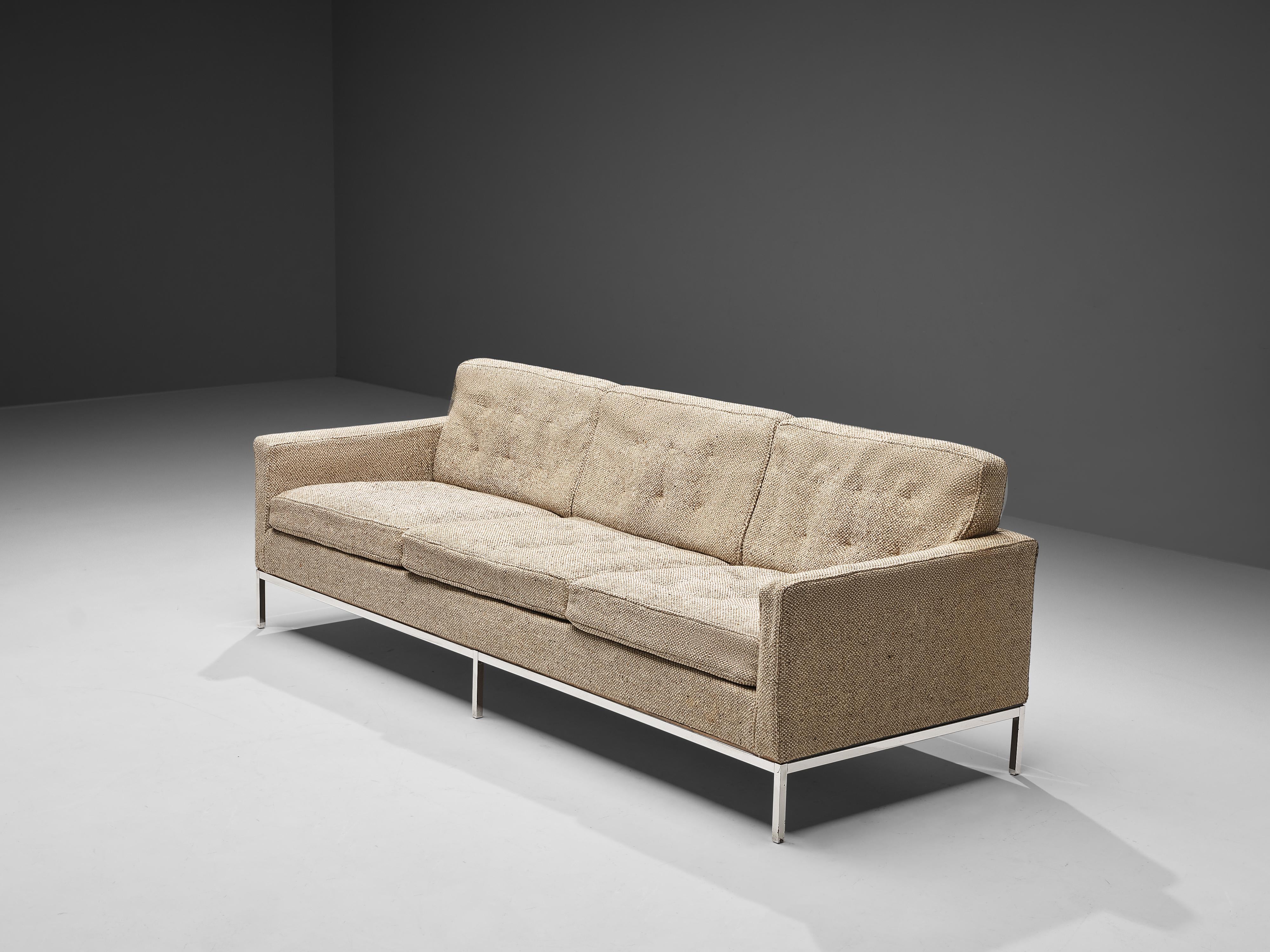 Artifort Sofa in Beige Wool seating Morentz