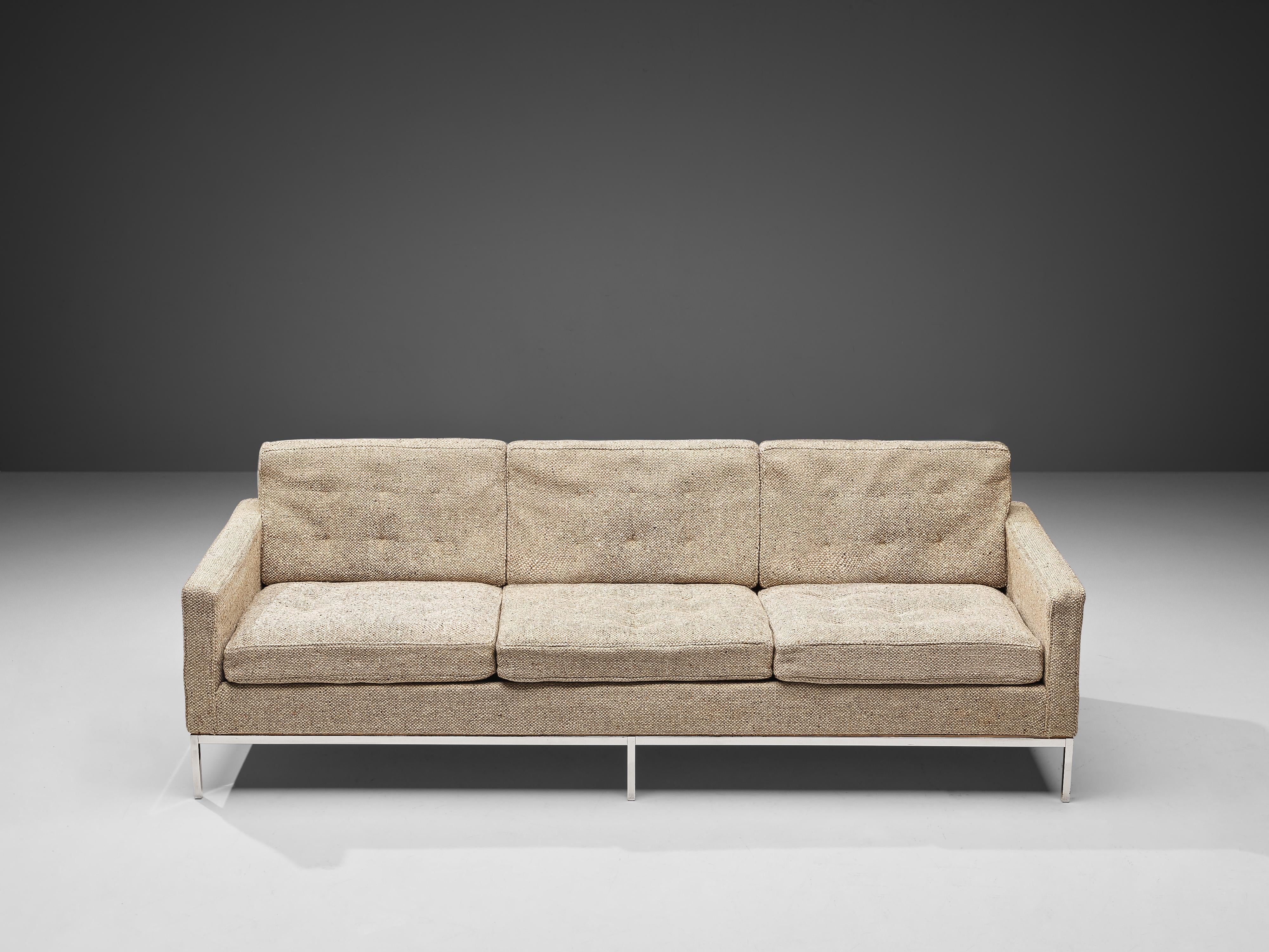 Artifort Sofa in Beige Wool seating Morentz
