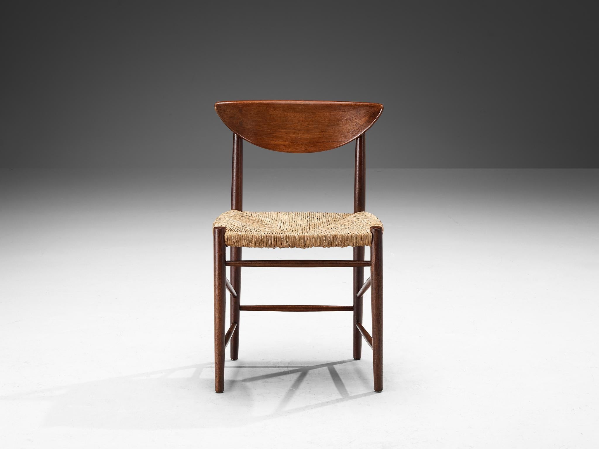 Peter Hvidt & Orla Mølgaard-Nielsen for Søborg Dining Chair in Teak seating Morentz