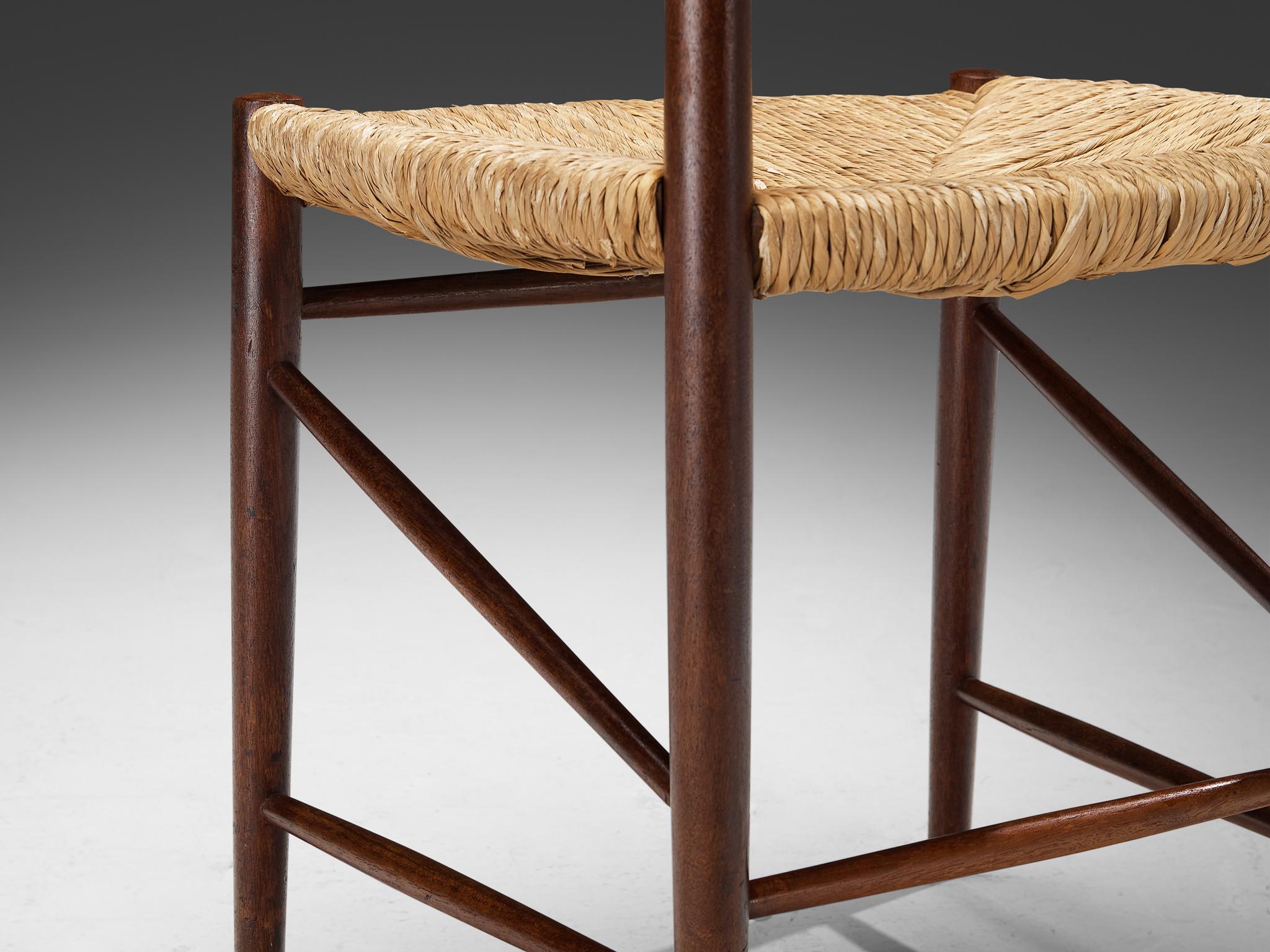 Peter Hvidt & Orla Mølgaard-Nielsen for Søborg Dining Chair in Teak seating Morentz