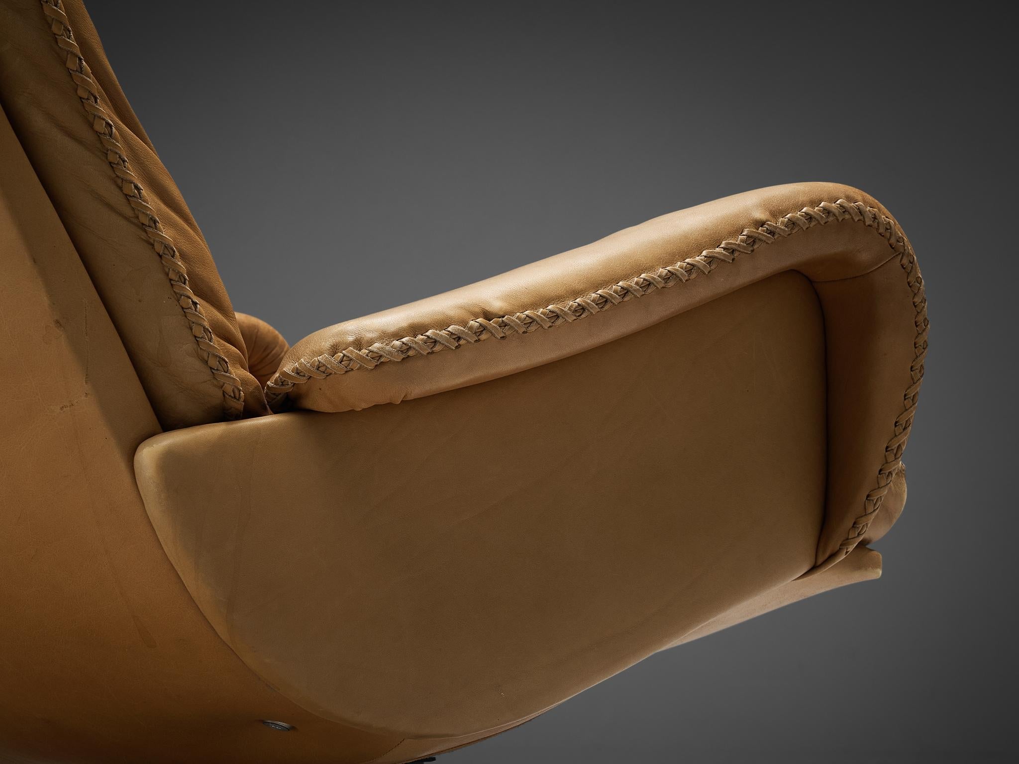 De Sede Lounge Chair in Camel Leather seating Morentz