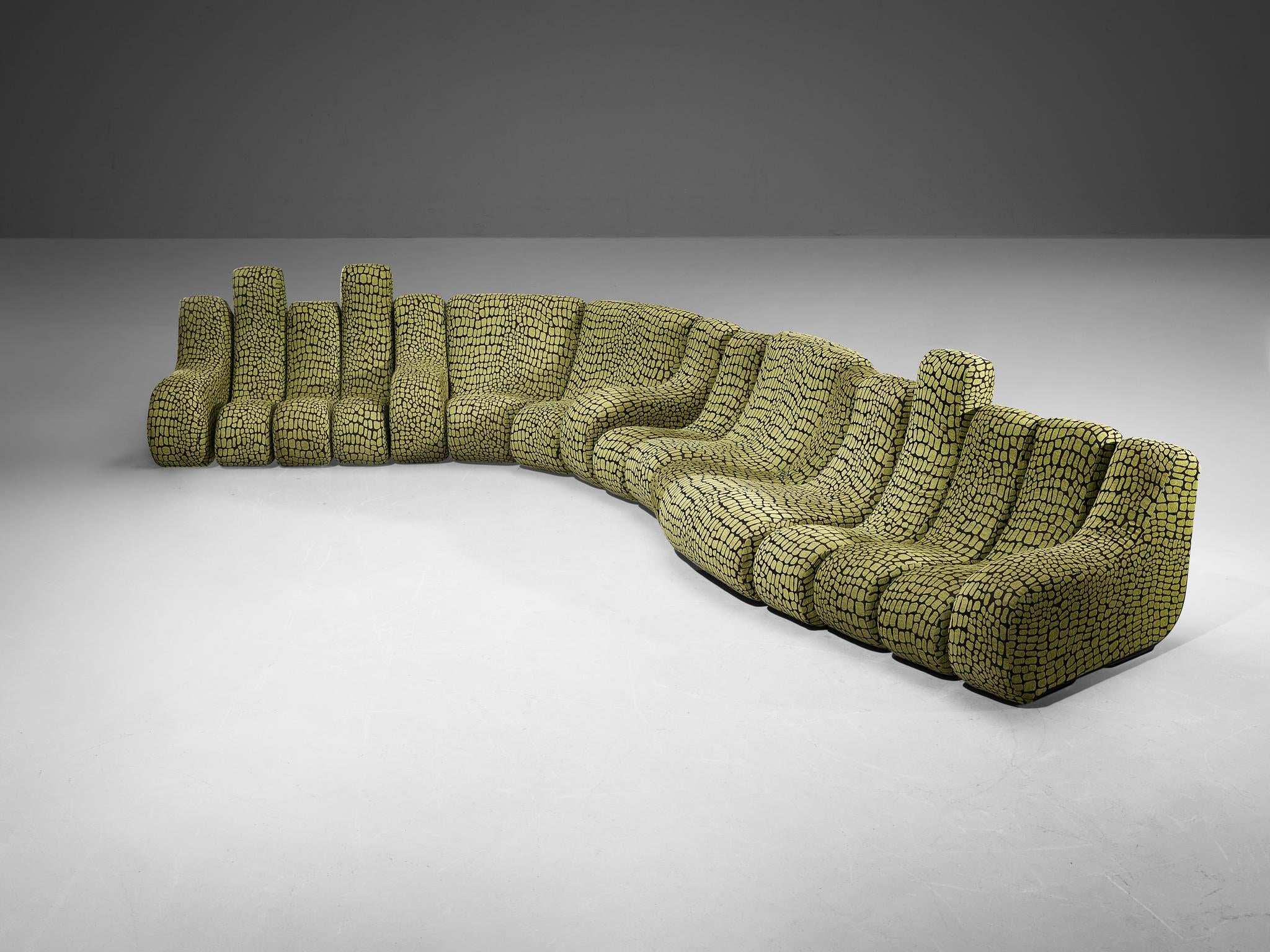 Burkhard Vogtherr for Rosenthal Studio Line 'Vario Pillo' Modular Sofa seating Morentz
