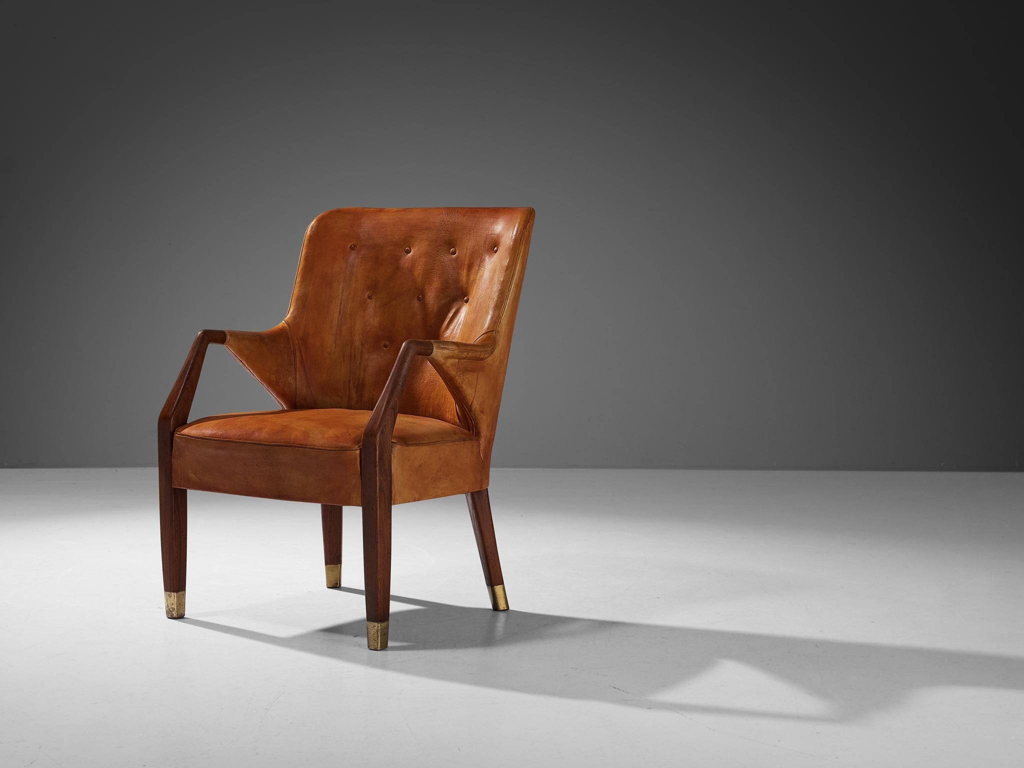 Peter Hvidt & Orla Mølgaard-Nielsen for Gustav Bertelsen Lounge Chair