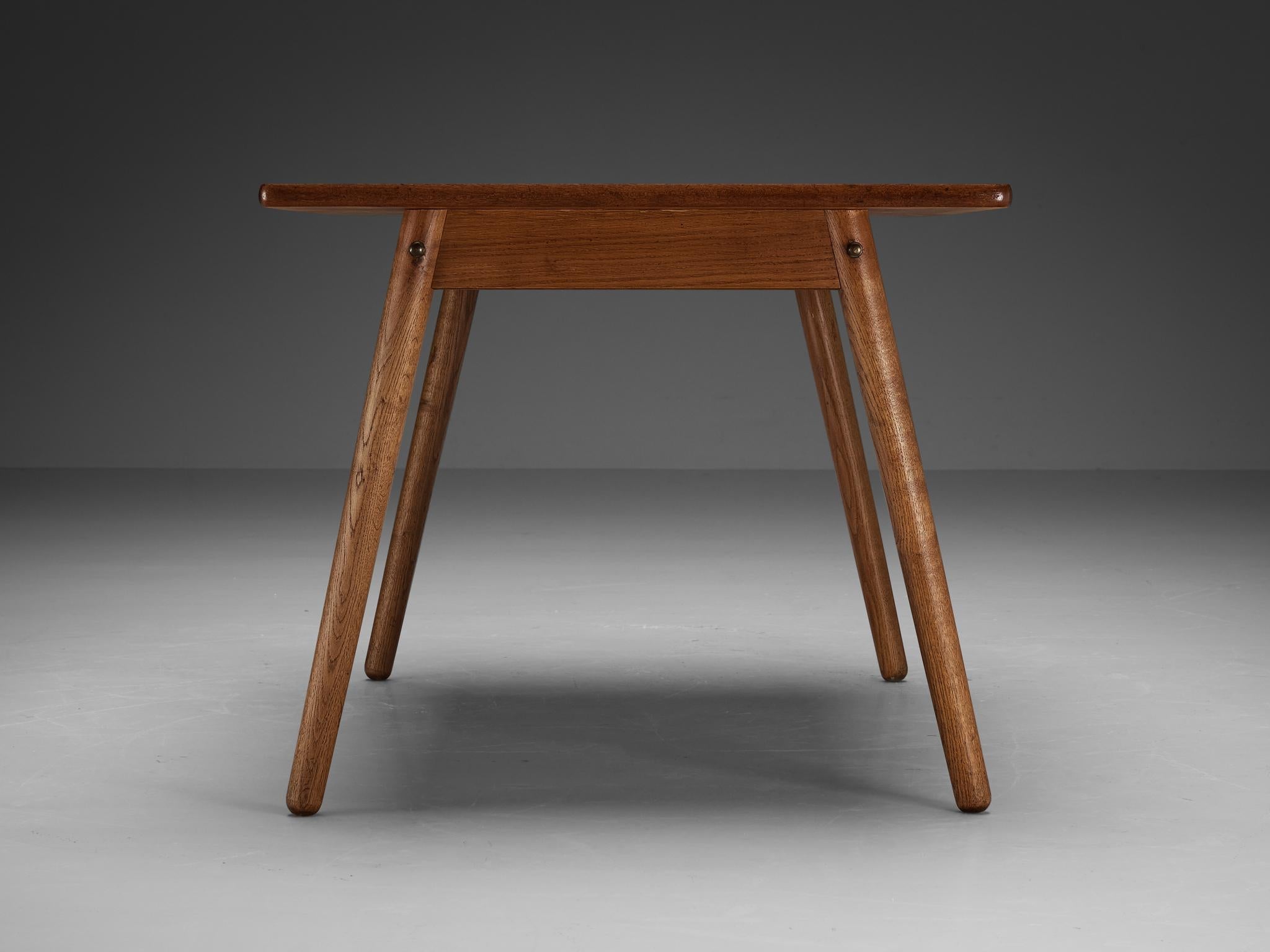 Simplistic Dining Table in Teak and Oak tables Morentz