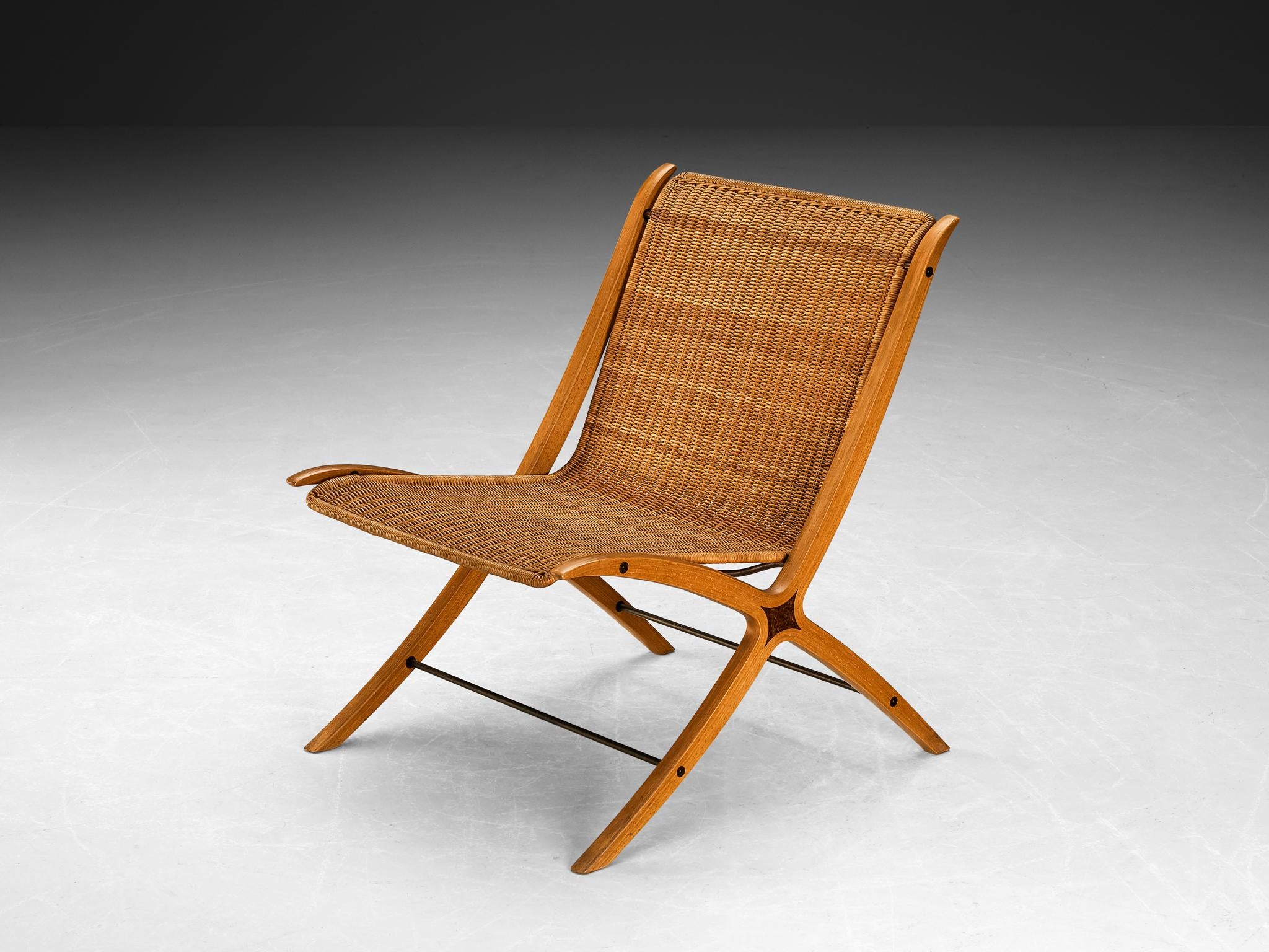 Peter Hvidt & Orla Mølgaard Nielsen Chair Model '6103' in Cane seating Morentz