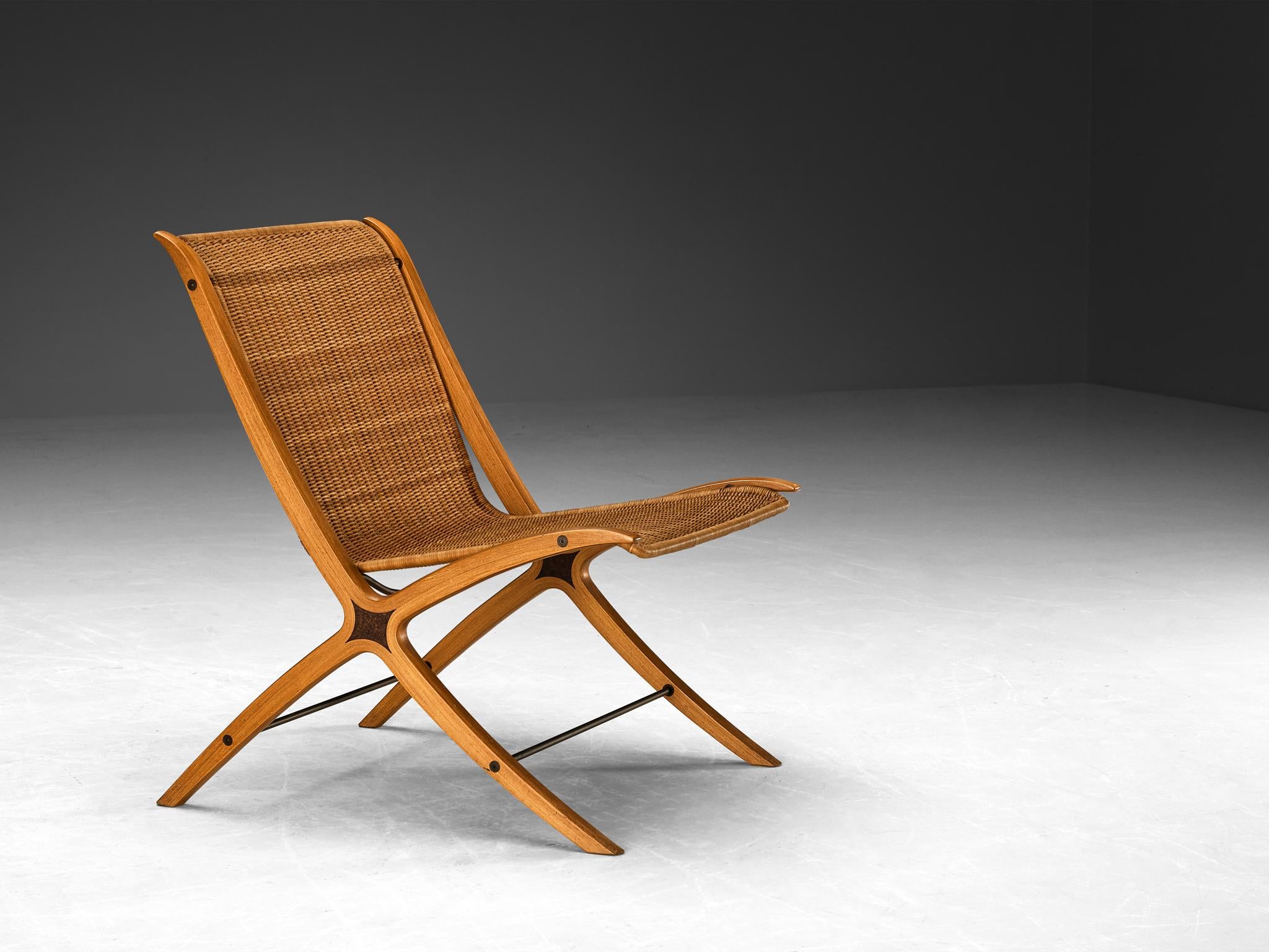 Peter Hvidt & Orla Mølgaard Nielsen Chair Model '6103' in Cane seating Morentz
