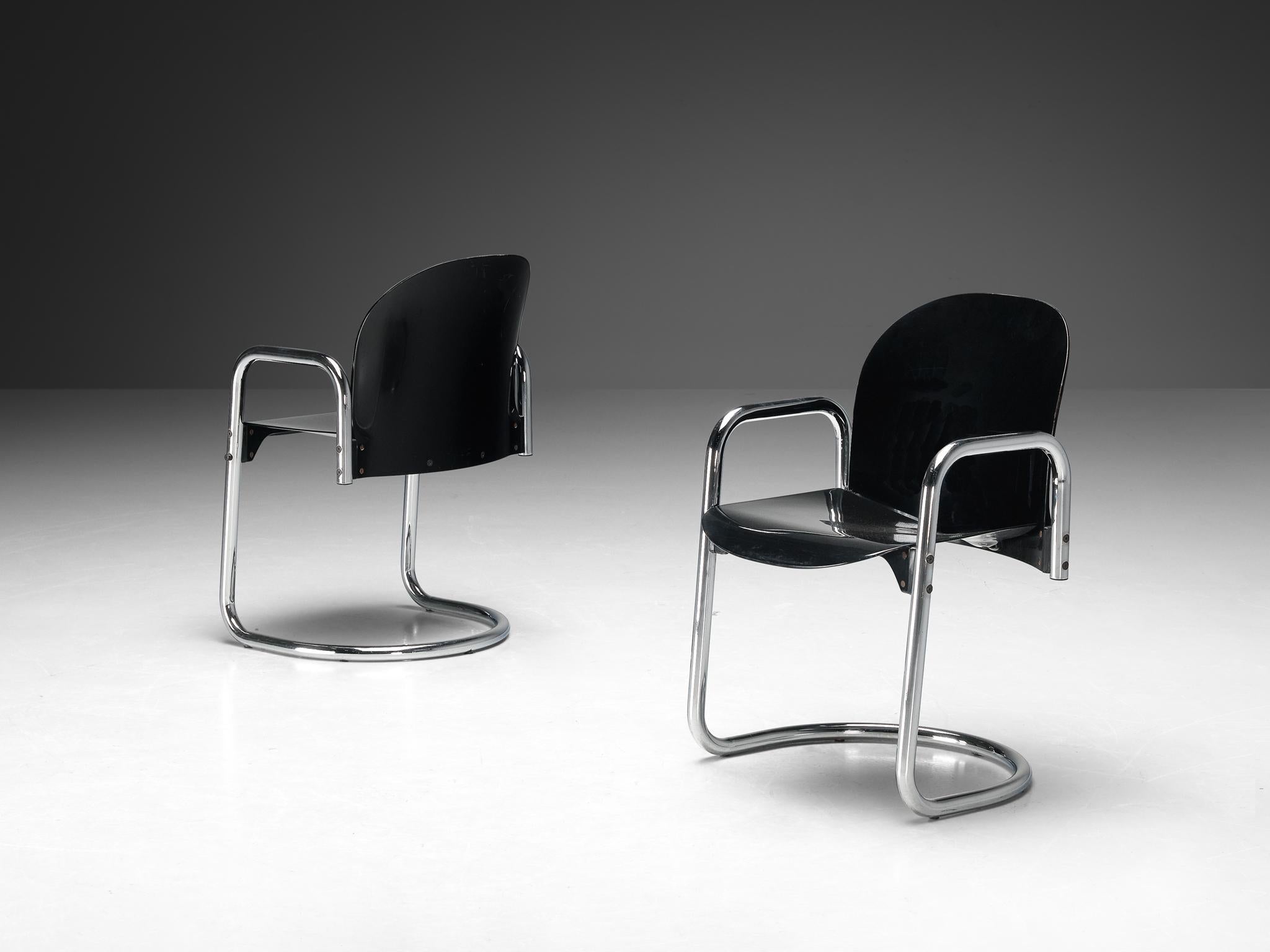 Afra & Tobia Scarpa for B&B Italia 'Dialogo Dessau' Dining Chairs seating Morentz