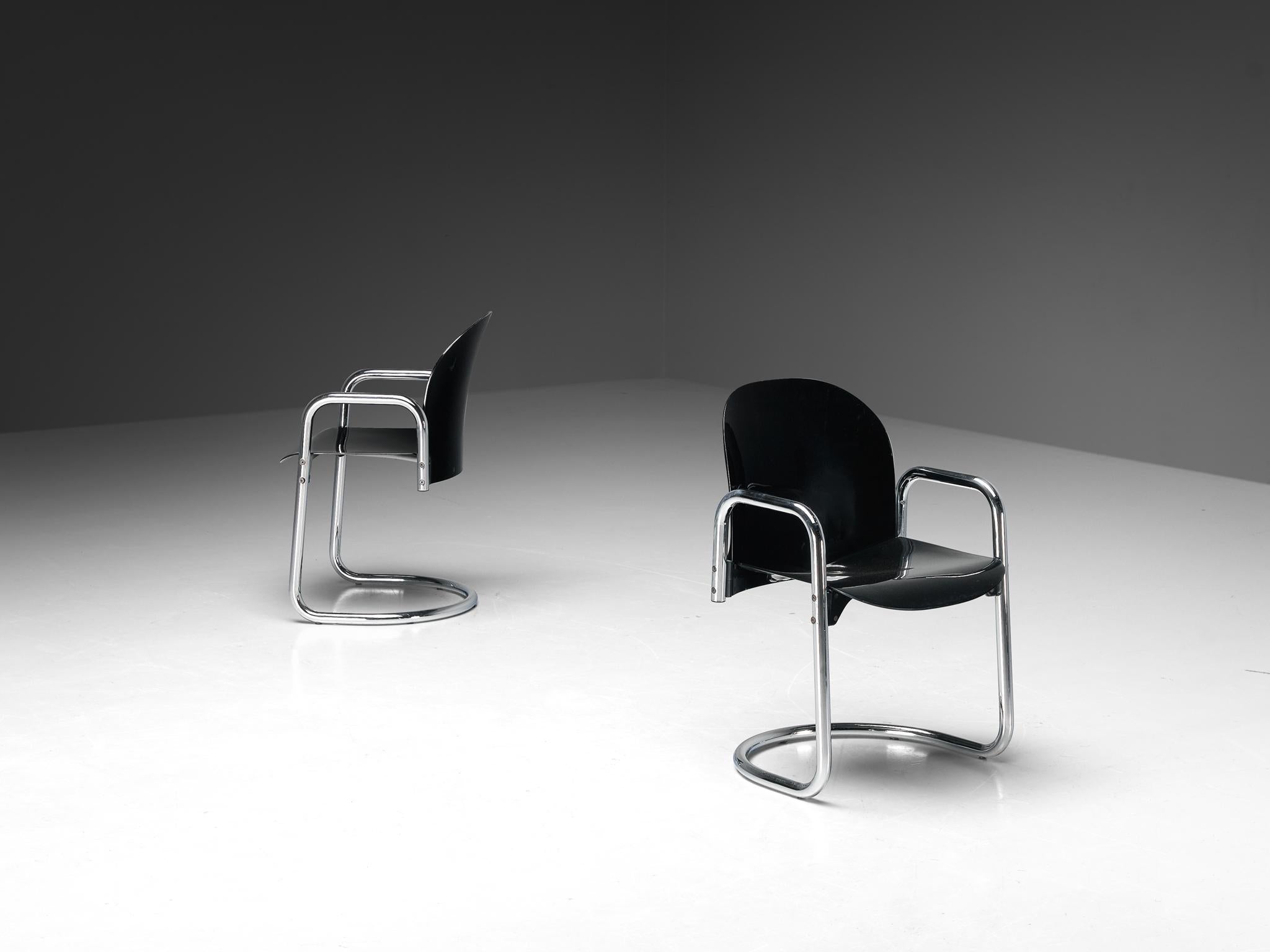 Afra & Tobia Scarpa for B&B Italia 'Dialogo Dessau' Dining Chairs seating Morentz